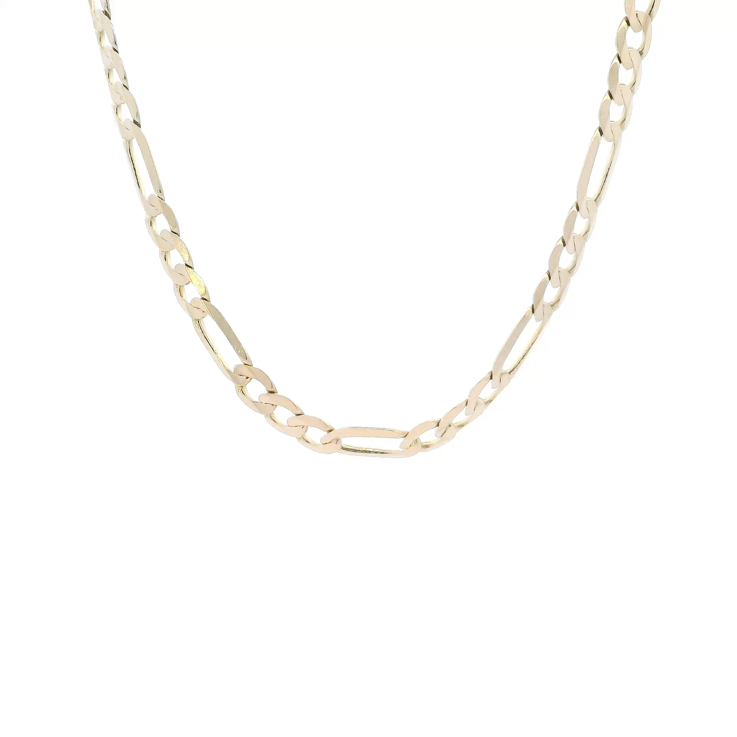 14K Yellow Gold 22" Figaro Chain