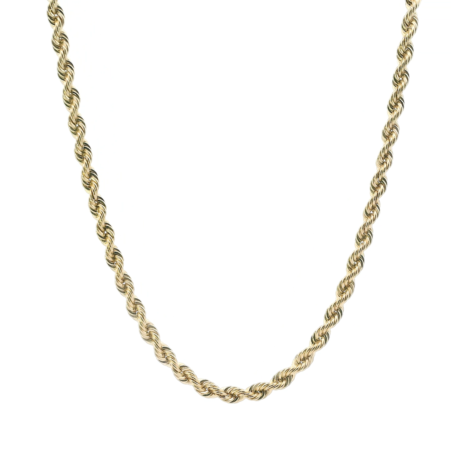 14K Yellow Gold 20" Rope Chain