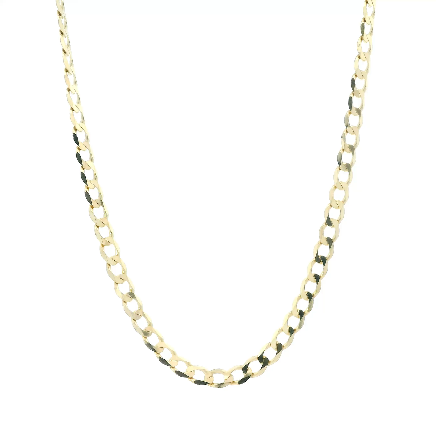Cadena de 22" de oro amarillo de 10 quilates