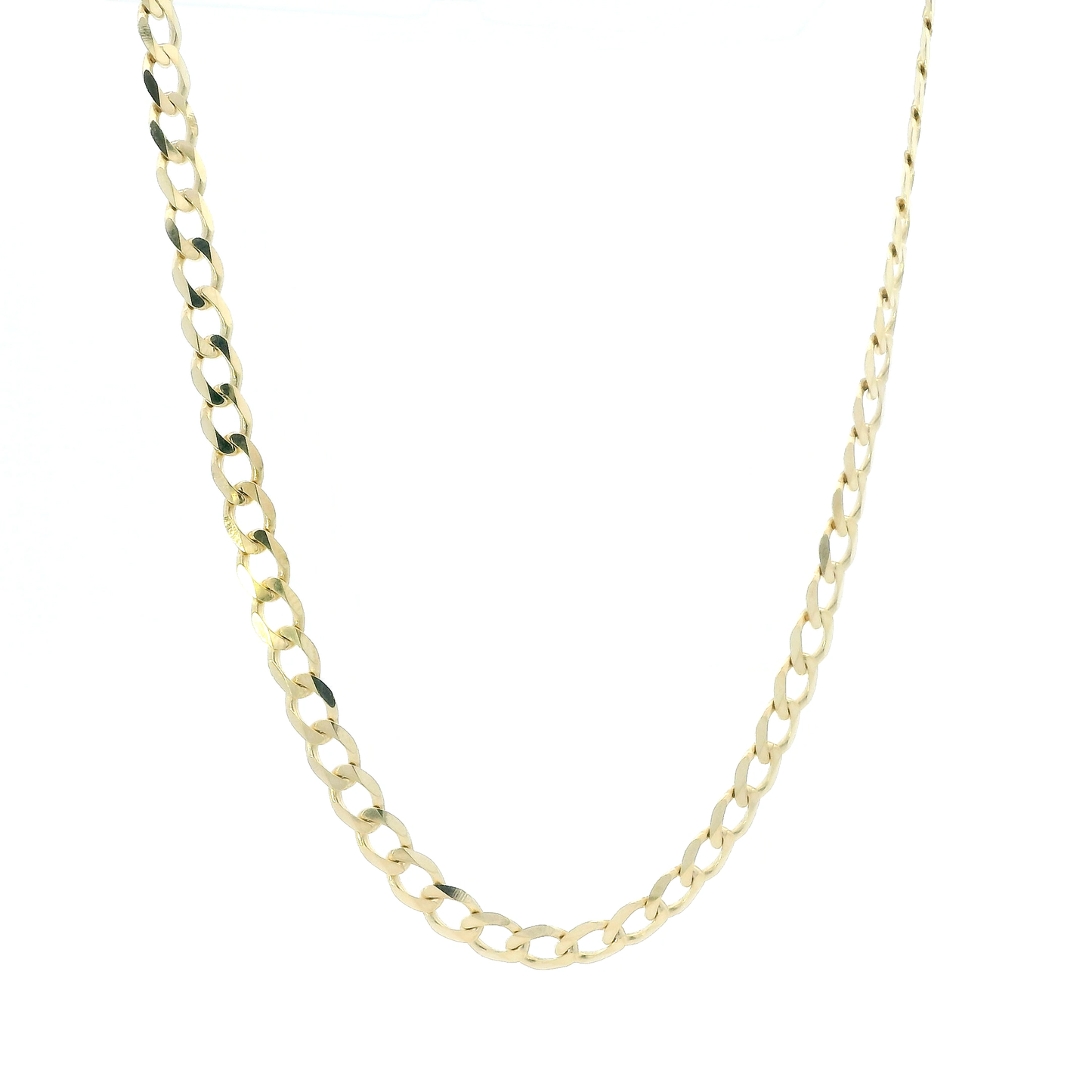 Cadena de 22" de oro amarillo de 10 quilates