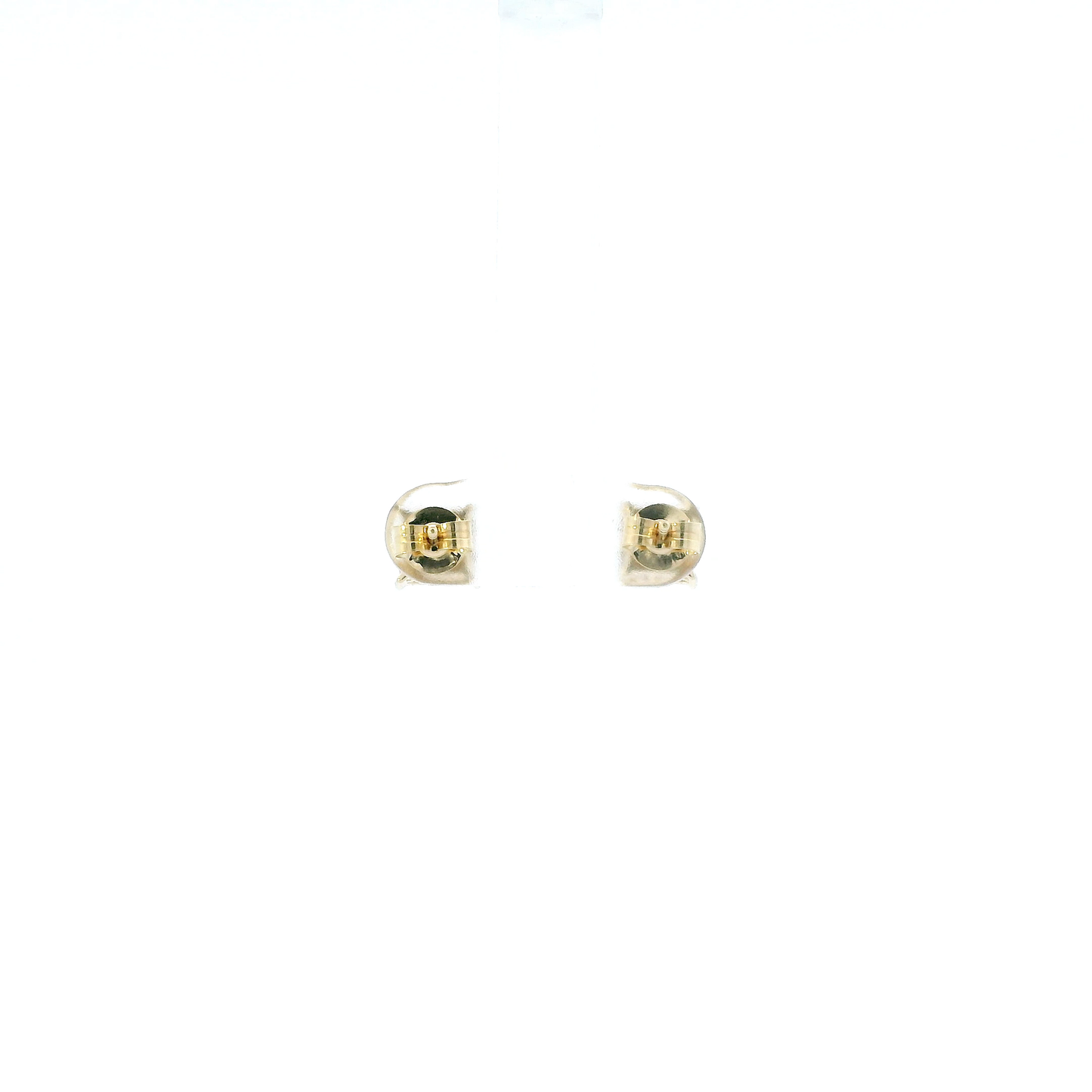 14K Yellow & White Gold Diamond Earrings - 0.19ct