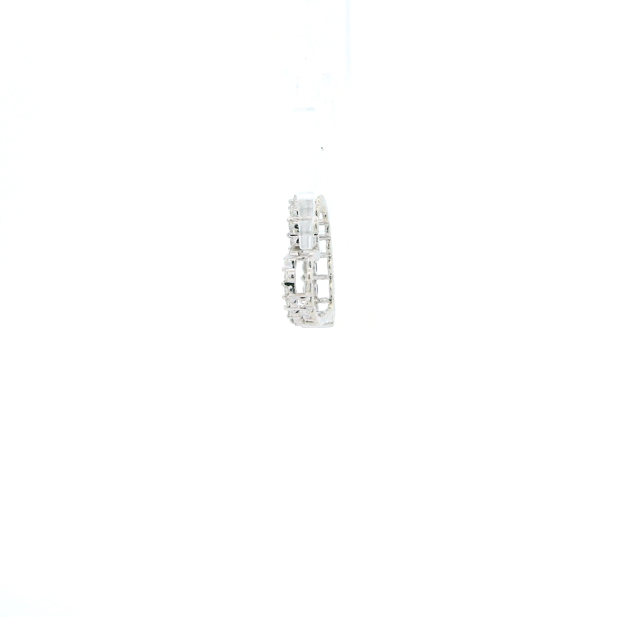 14K Yellow Gold Diamond Heart Pendant - 0.44ct