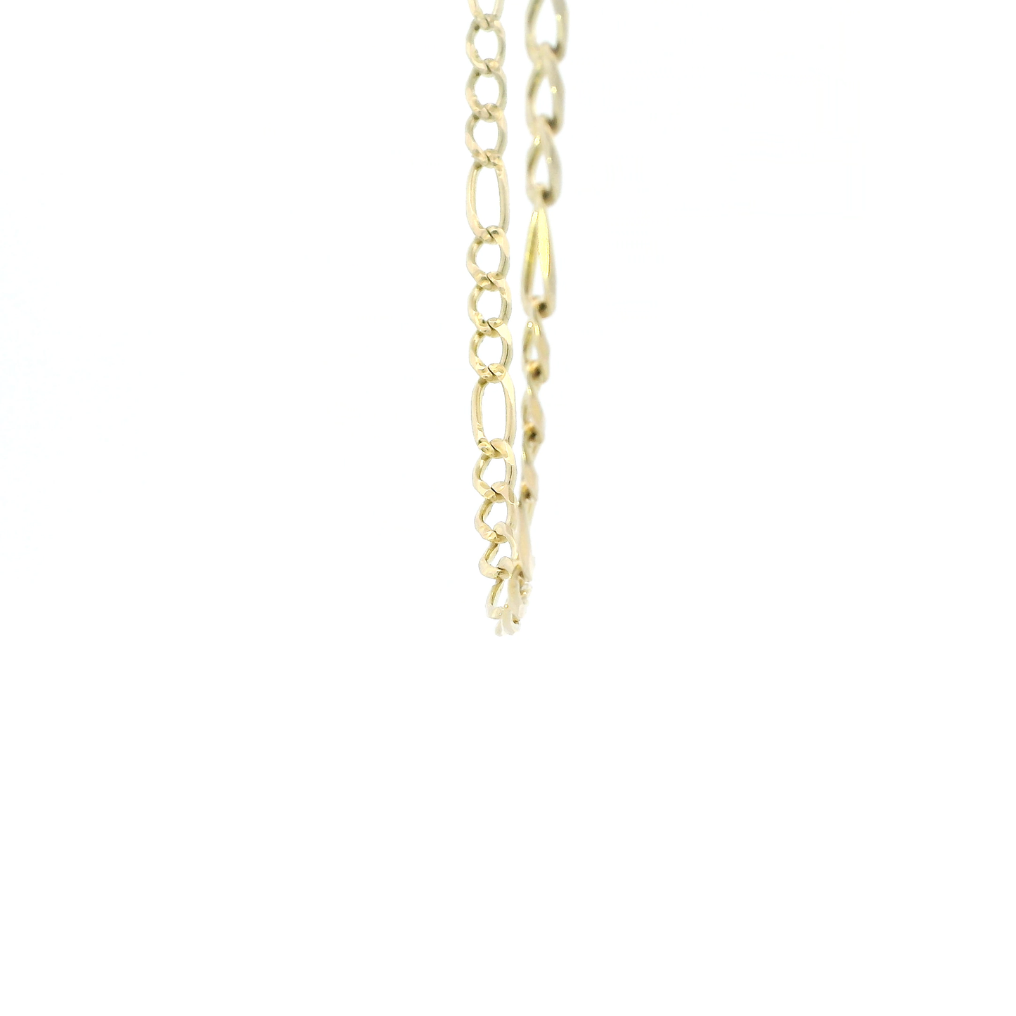 14K Yellow Gold 23" Figaro Chain