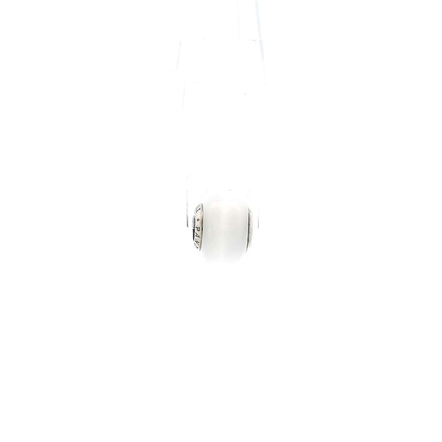 Pandora Silver Opaque Spacer Clip Bead