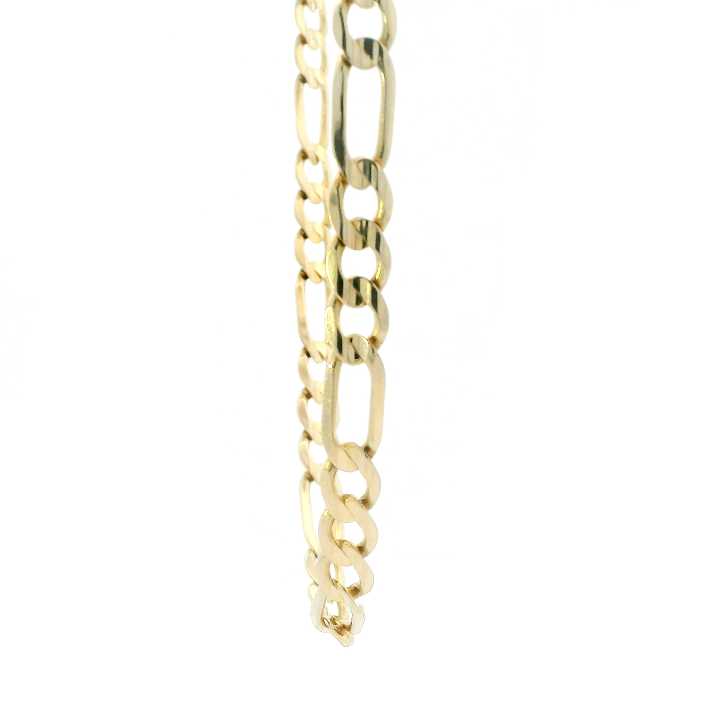 10K Yellow Gold 22" Figaro Chain
