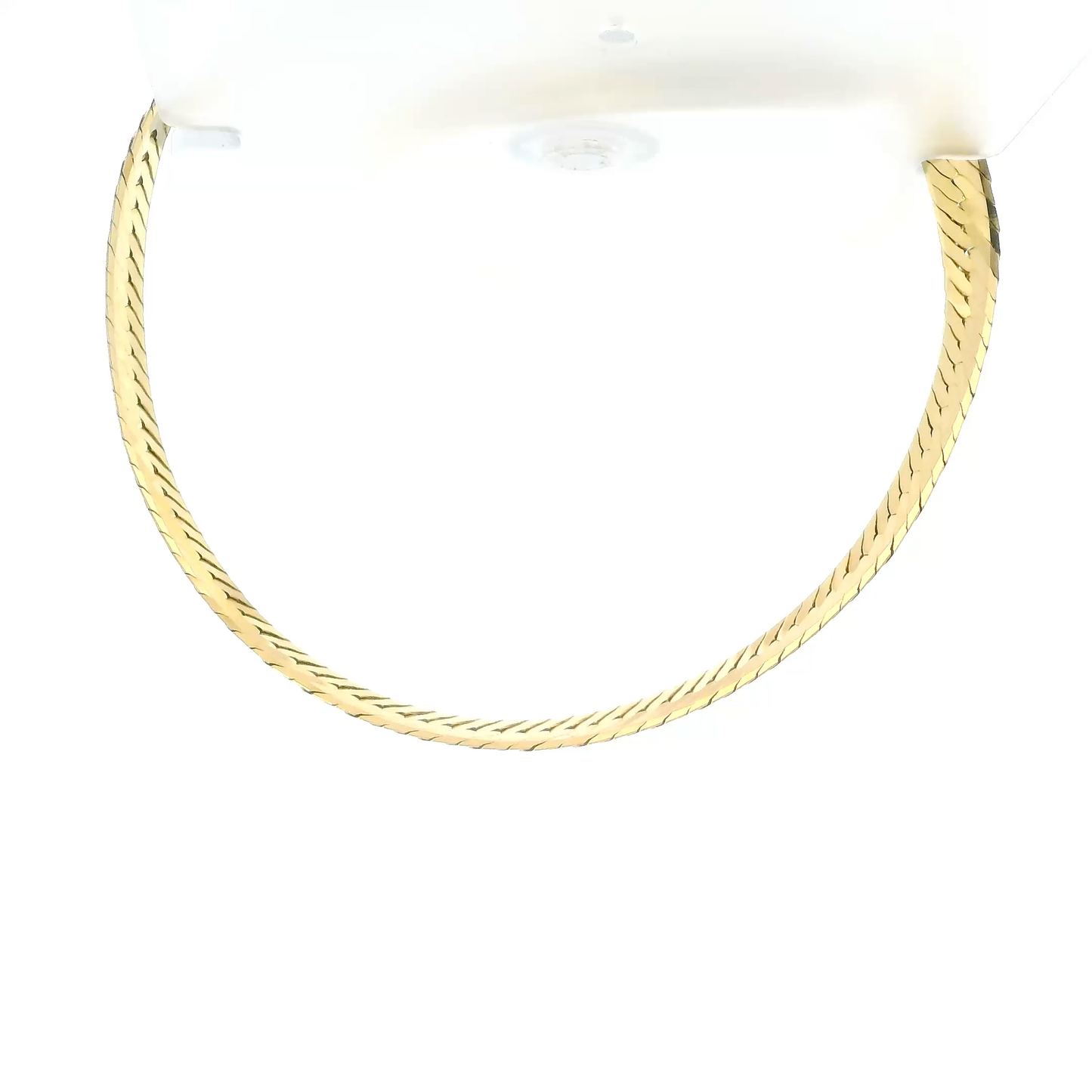 14K Yellow Gold 18" Herringbone Chain