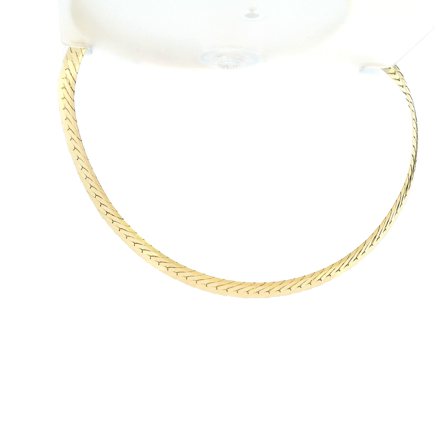 14K Yellow Gold 18" Herringbone Chain