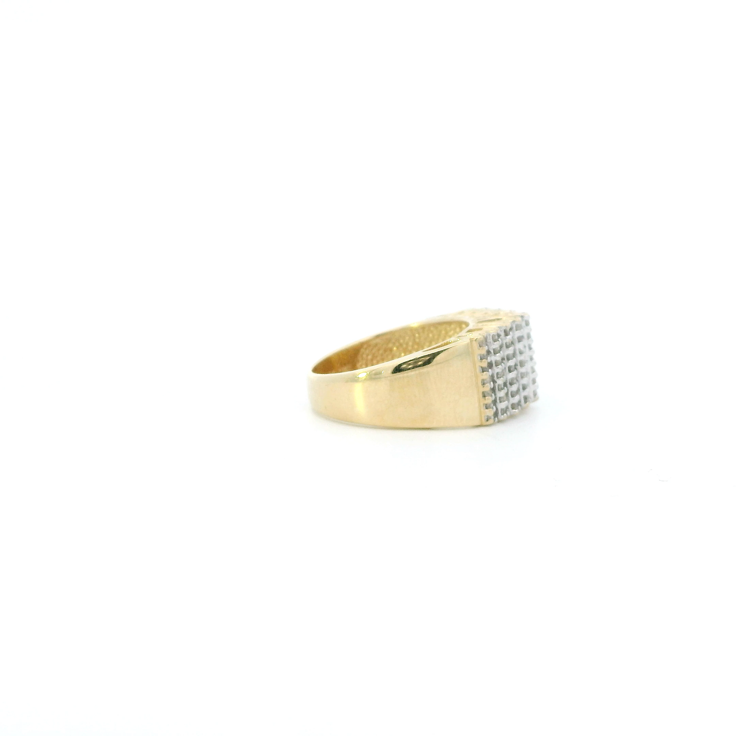 10K Yellow Gold Diamond Womens Ring - 0.50ct