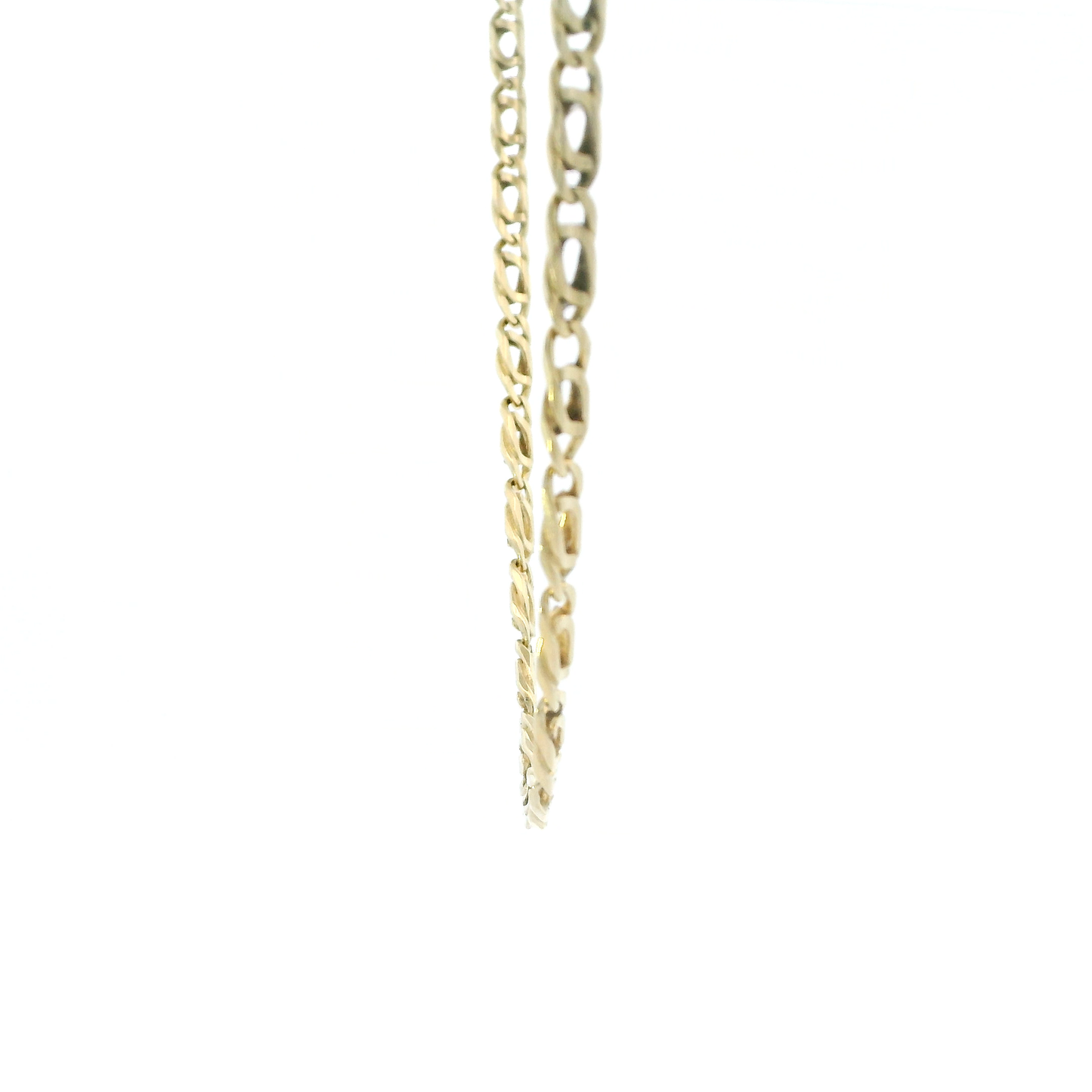 14K Yellow Gold 20.5" Snail Chain