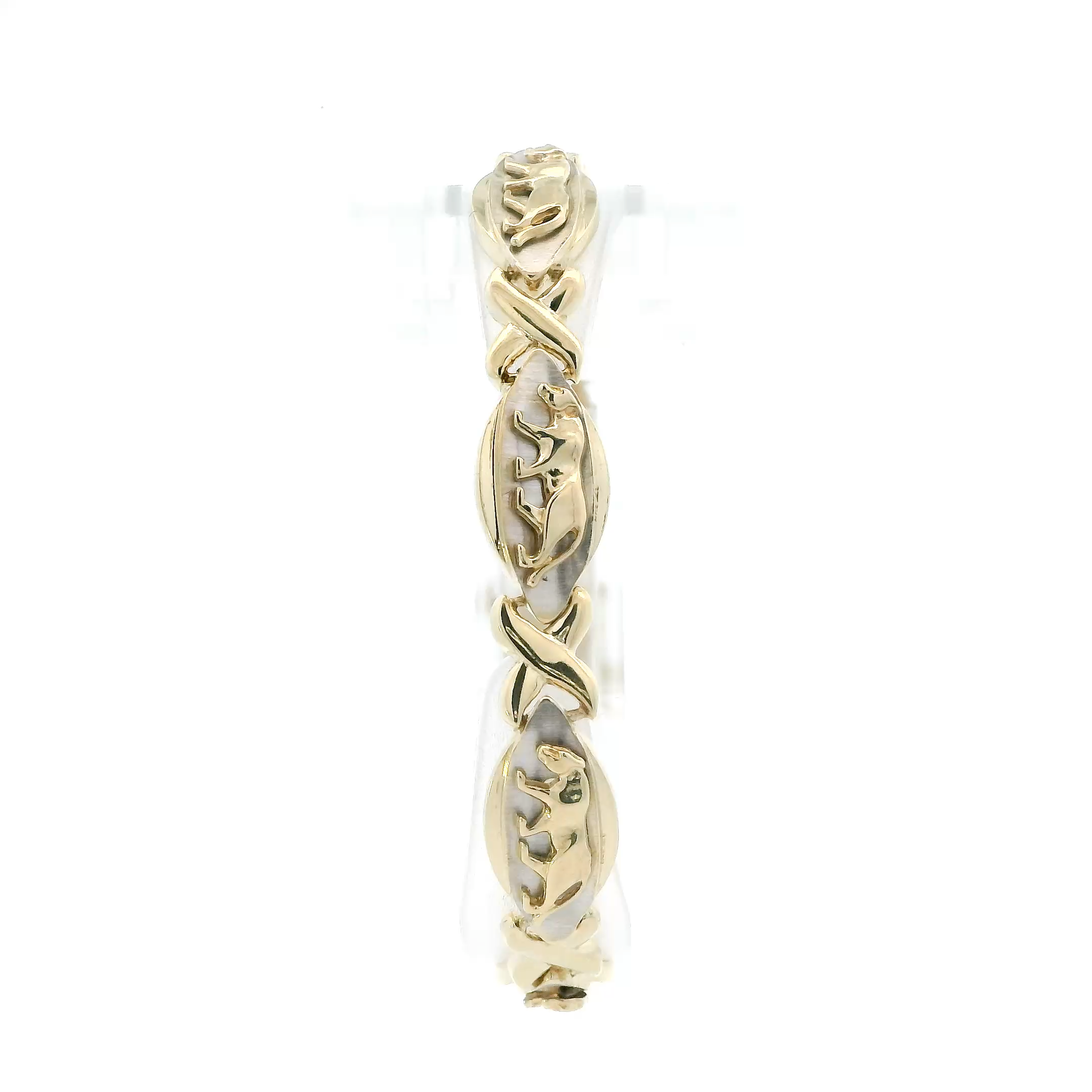 14K Yellow & White Gold 7