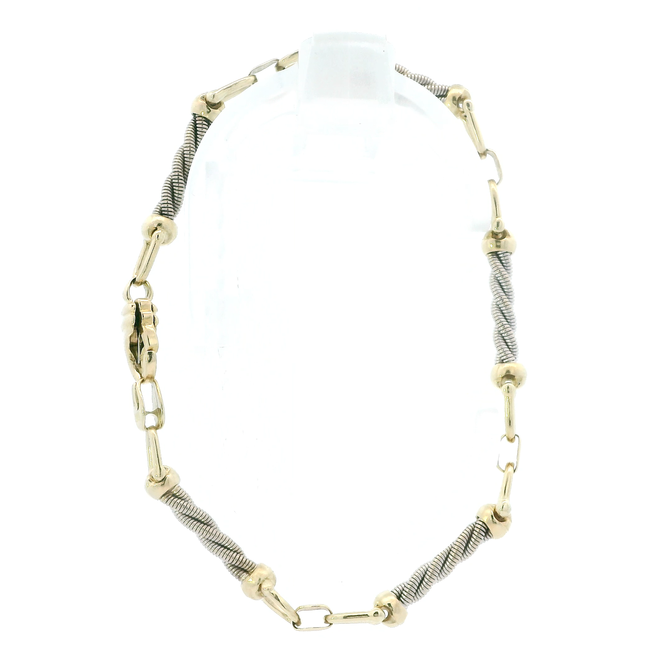 14K Yellow & White Gold 7.5