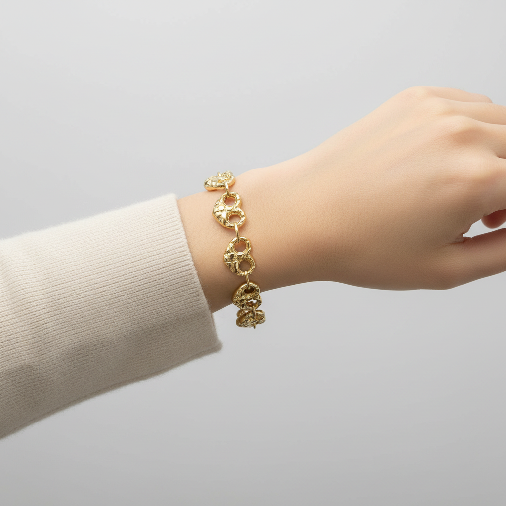 14K Yellow Gold 8