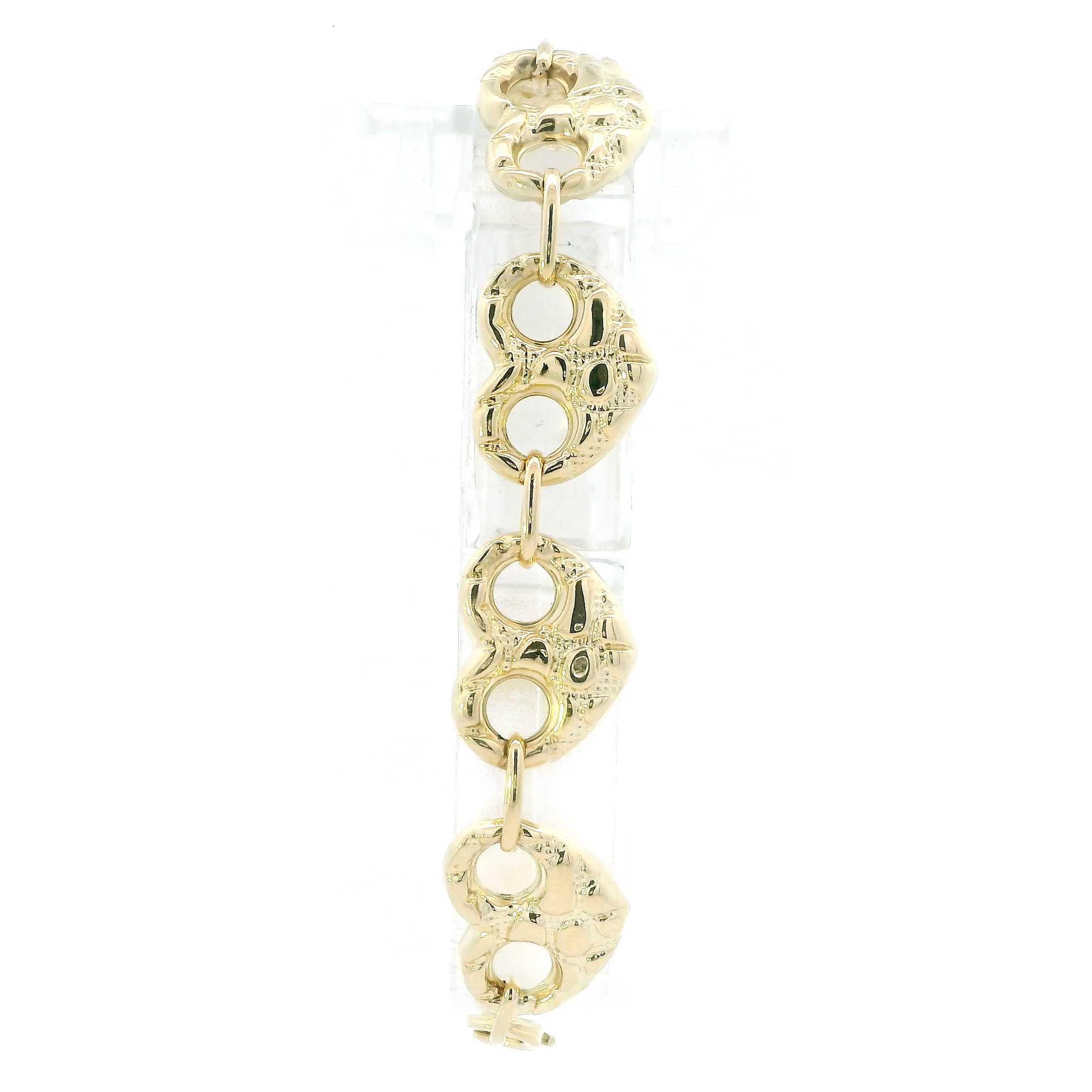 14K Yellow Gold 8