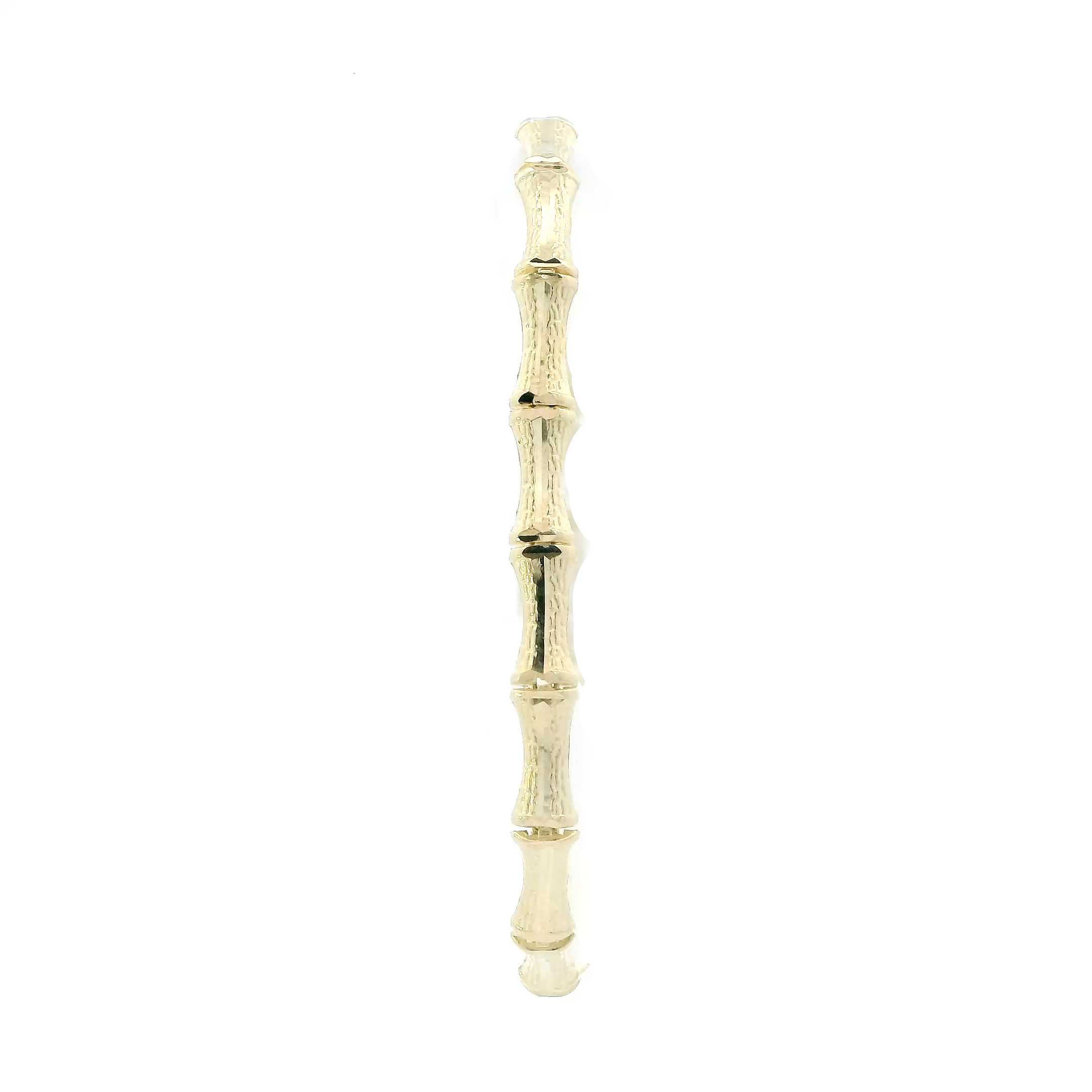 14K Yellow Gold 7.25' Bamboo Link Bracelet