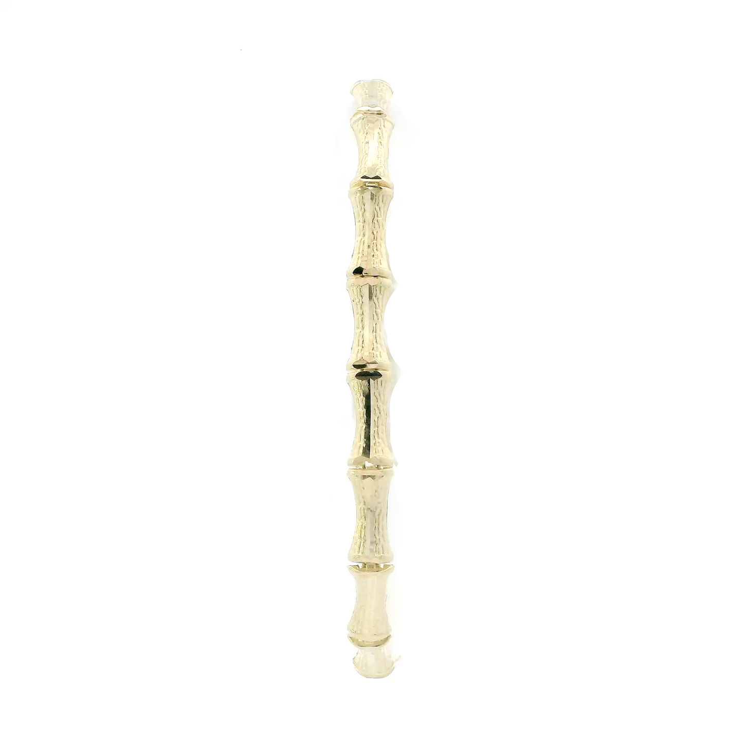 14K Yellow Gold 7.25' Bamboo Link Bracelet