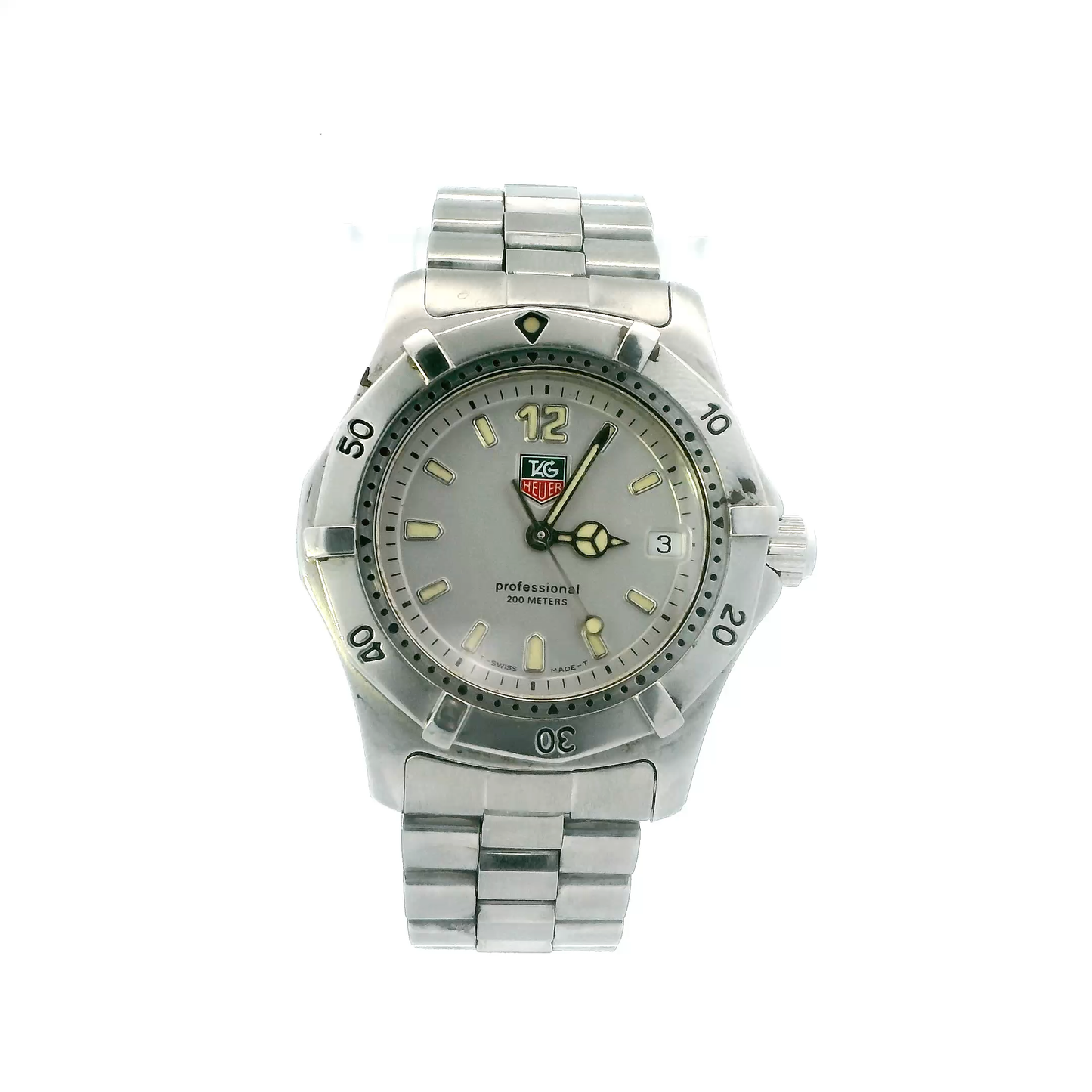 Tag Heuer Professional Silver Dial Womens Wristwatch - WK1212