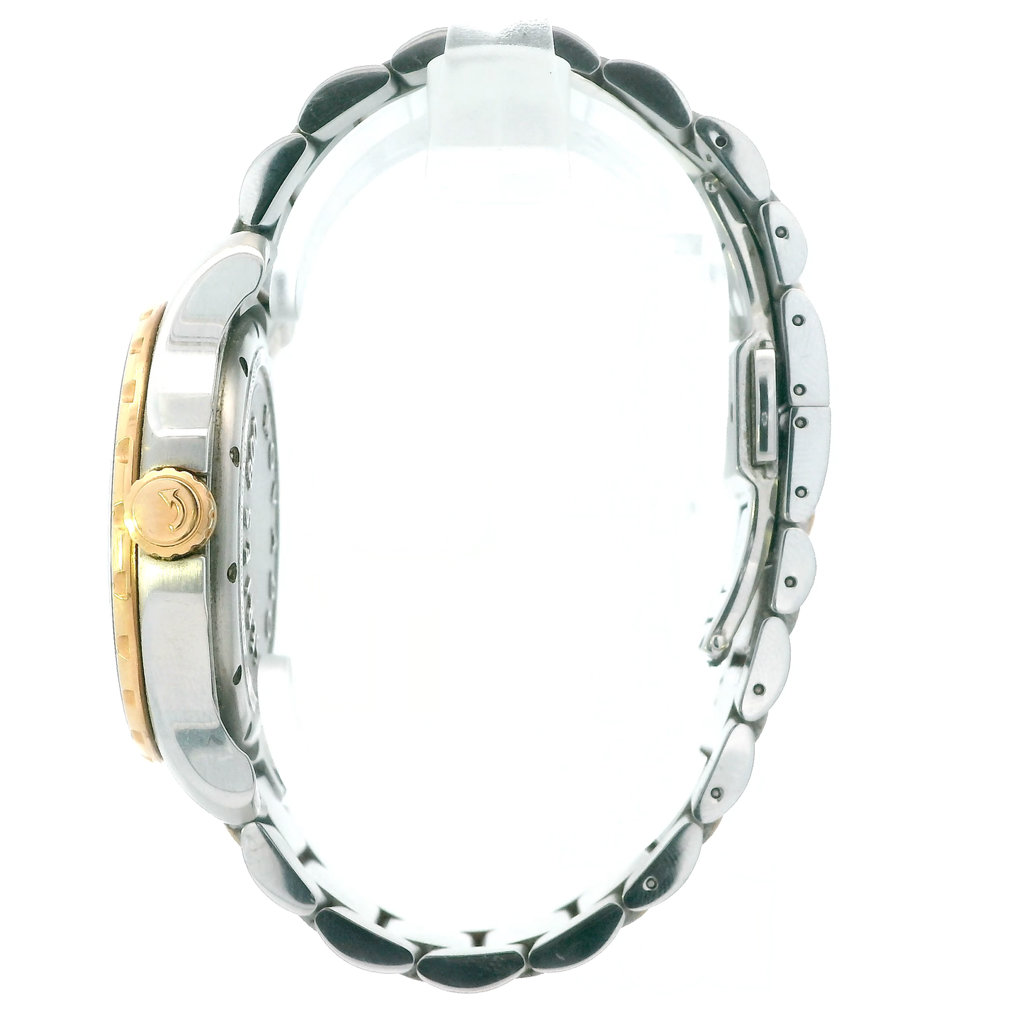 Movado Series 800 Blue Dial Two-Tone Mens Wristwatch - Series 800