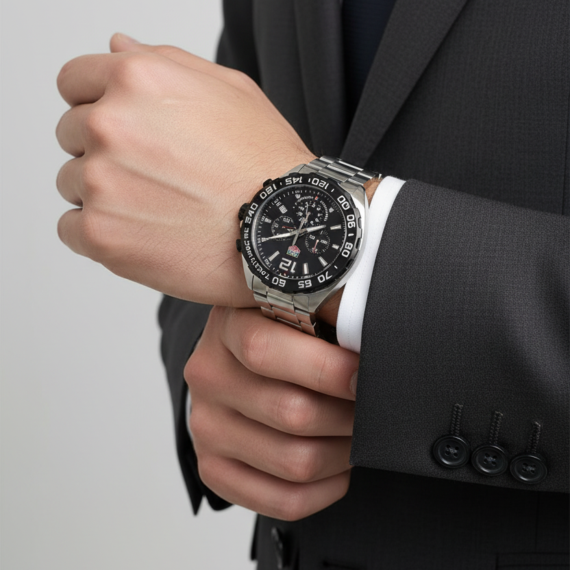 Tag Heuer Formula 1 Chronograph Mens Writswatch - CAZ1010
