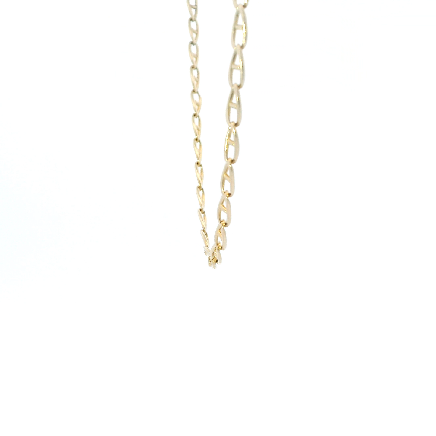 14K Yellow Gold 21.5" Mariner Chain