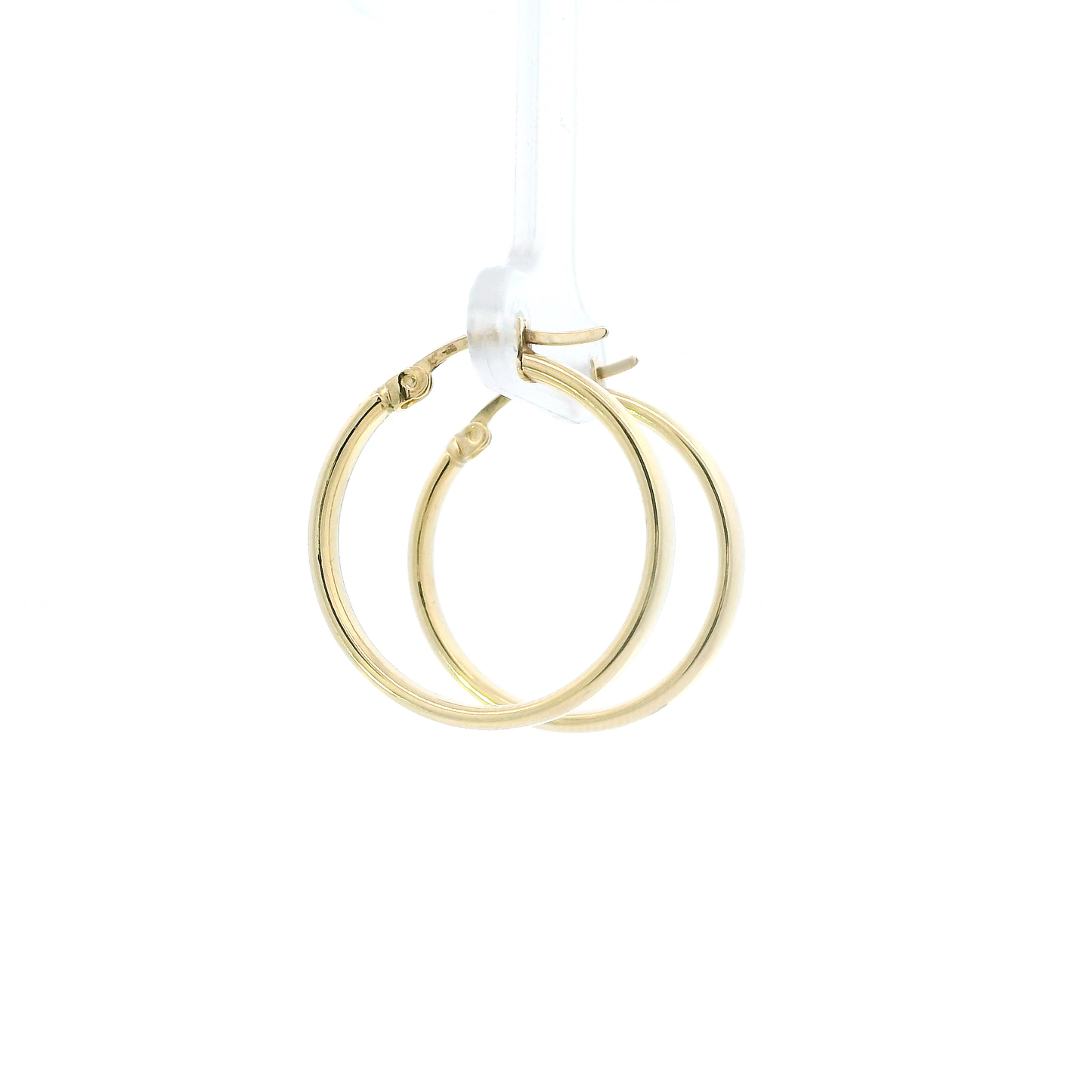 14K Yellow Gold Hoop Earrings
