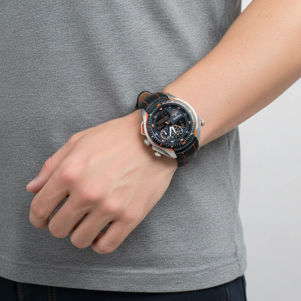 Citizen Promaster Eco Drive Chronograph Mens Wristwatch - U706-S119464