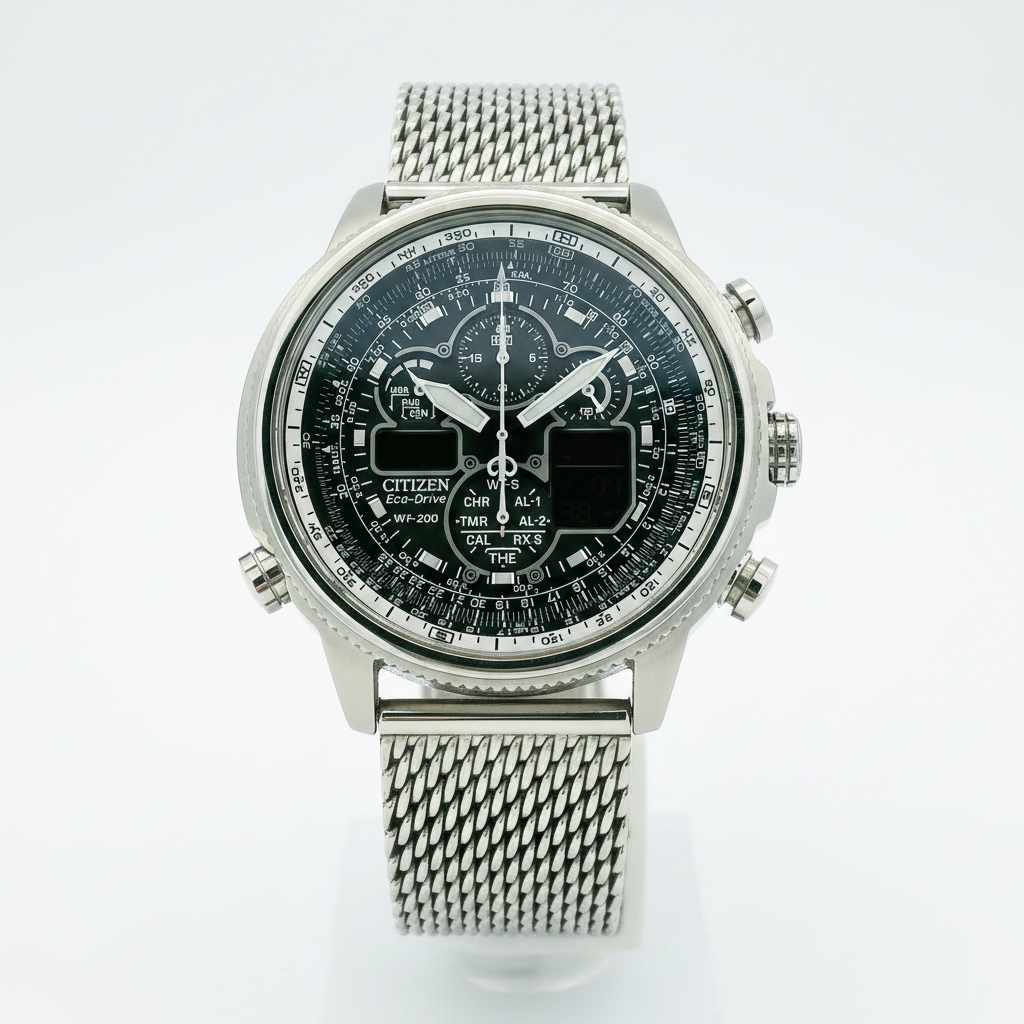 Citizen Eco Drive Navihawk AT Mens Wristwatch - GN-4W-S-12G