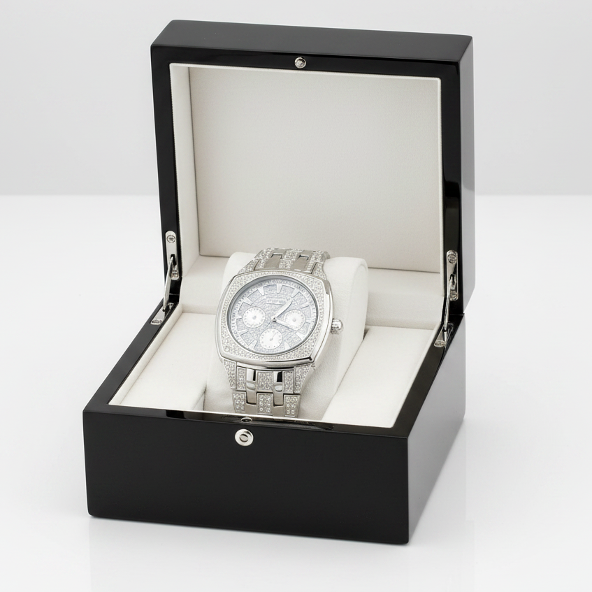 Bulova Chronograph Mens Wristwatch - 96C002