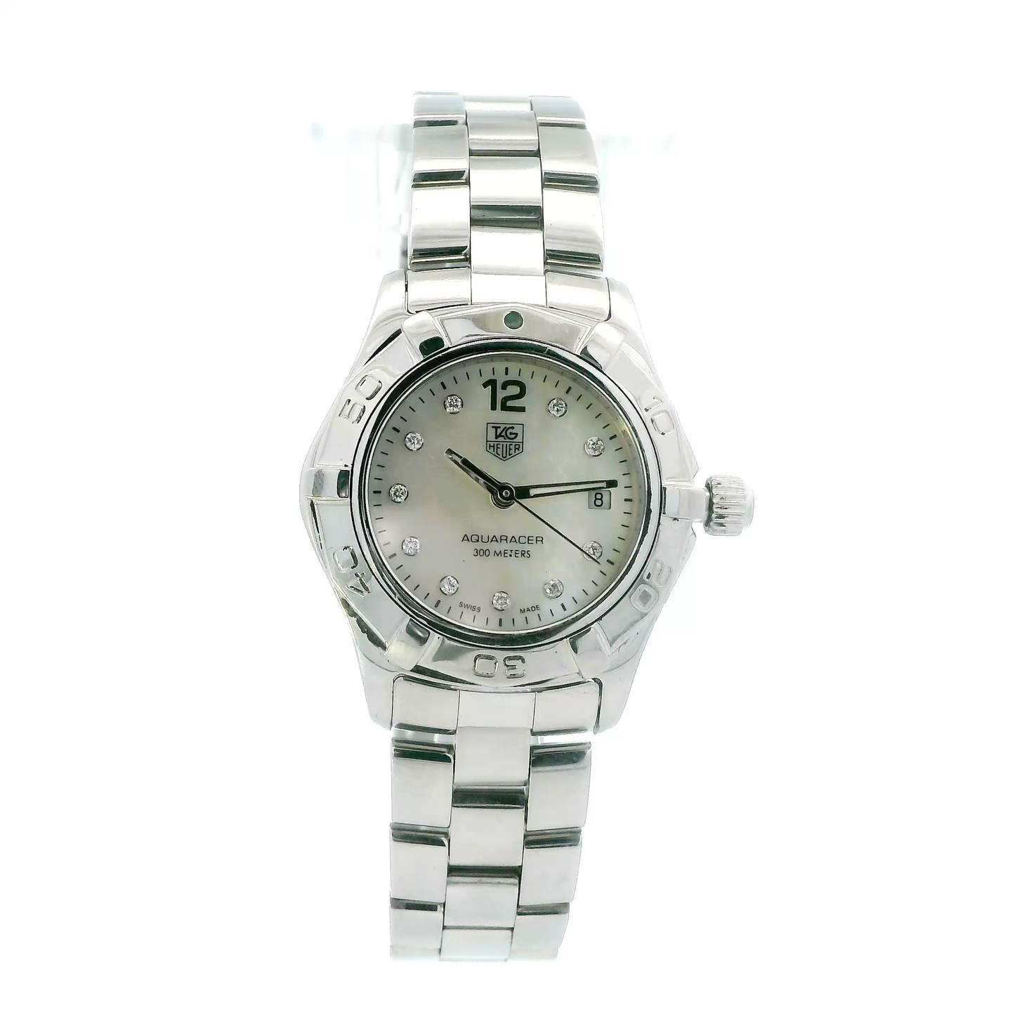 Tag Heuer Aquaracer Steel Ladies Wristwatch - WAF1415