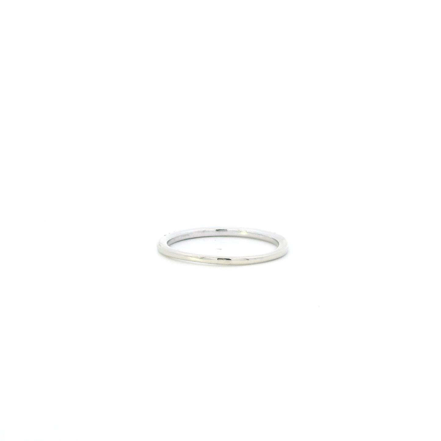 10K White Gold Diamond Womens Ring - 0.15ct