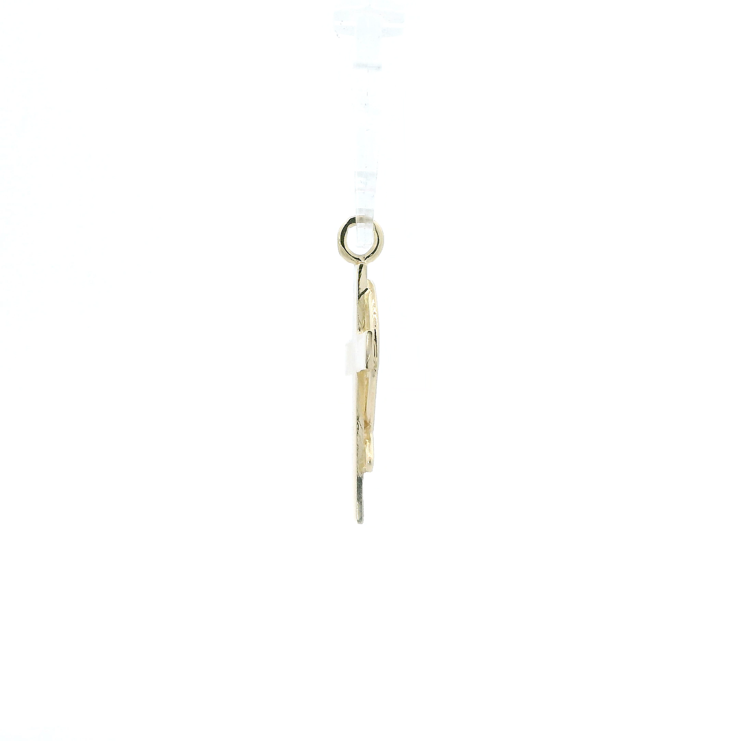 14K Yellow Gold Religious Cross Pendant