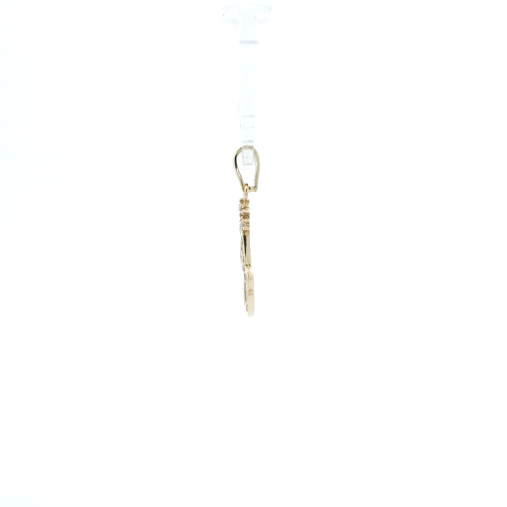10K Yellow Gold Letter 