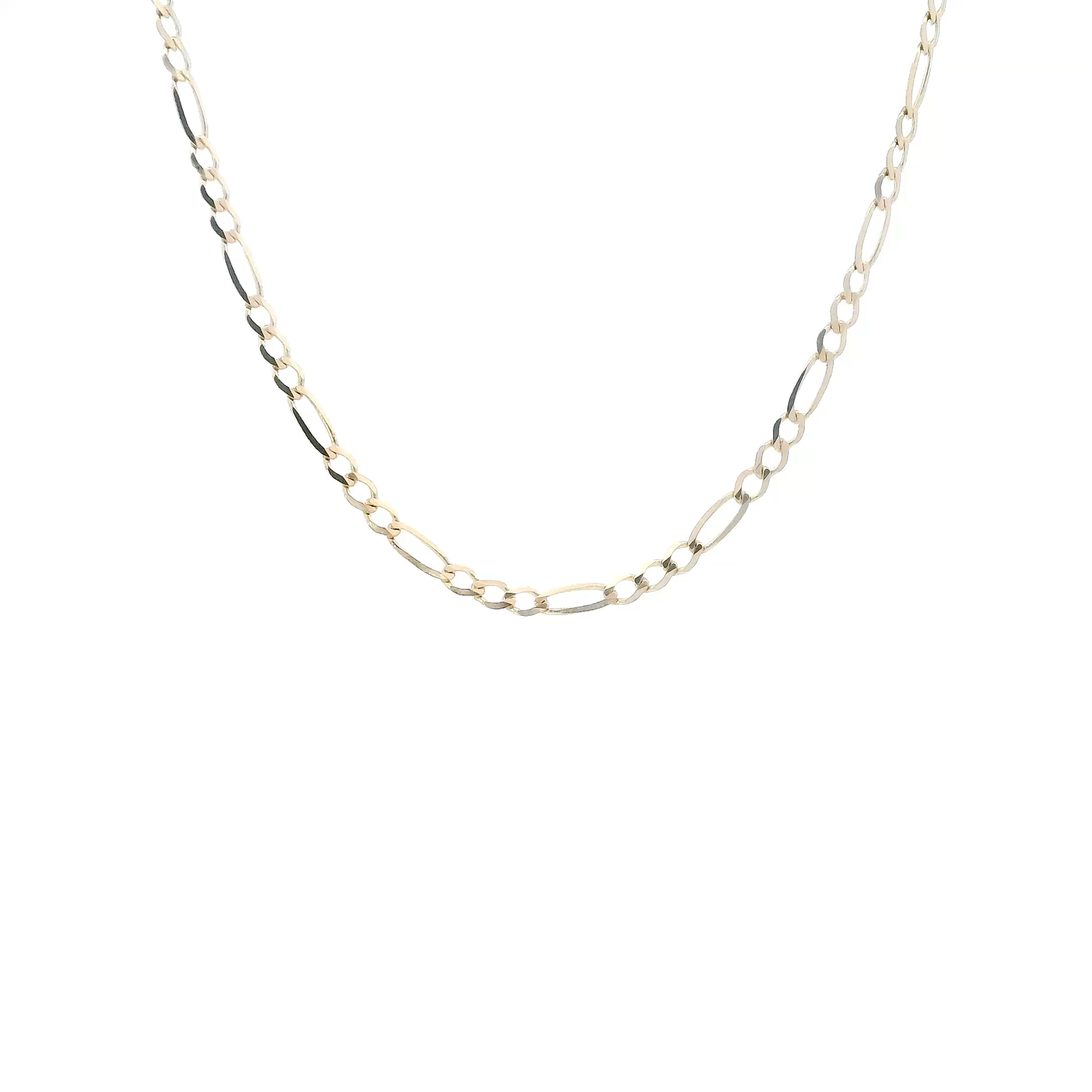 14K Yellow Gold 20" Figaro Chain