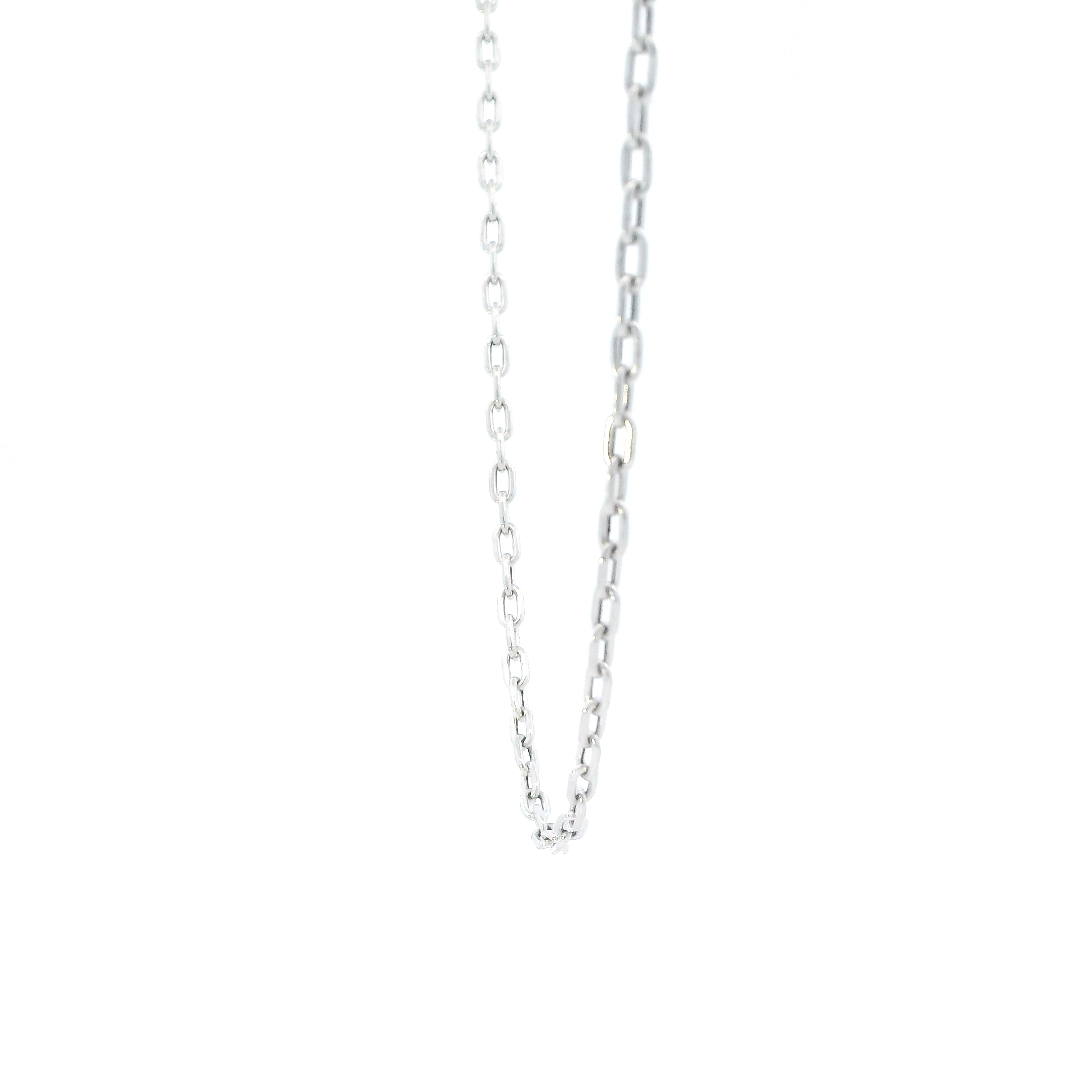 18K White Gold 23.5