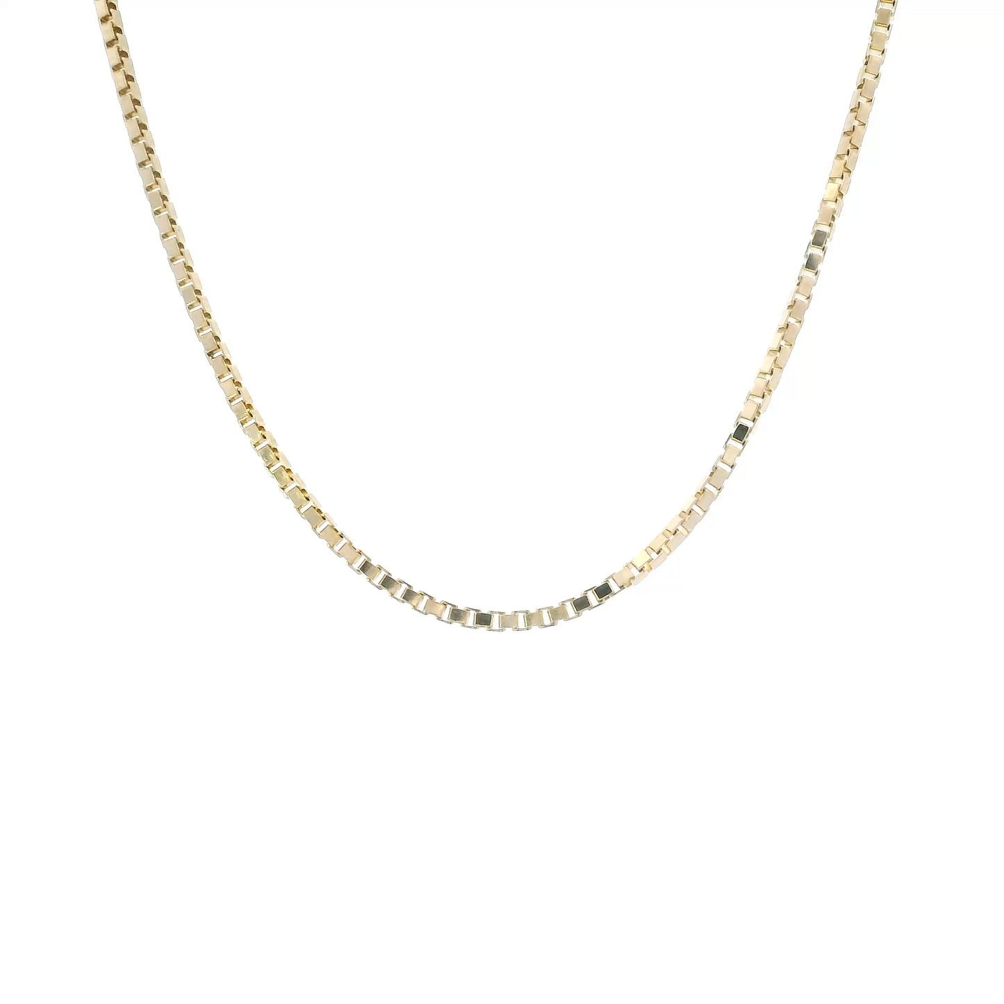 14K Yellow Gold 20" Box Chain