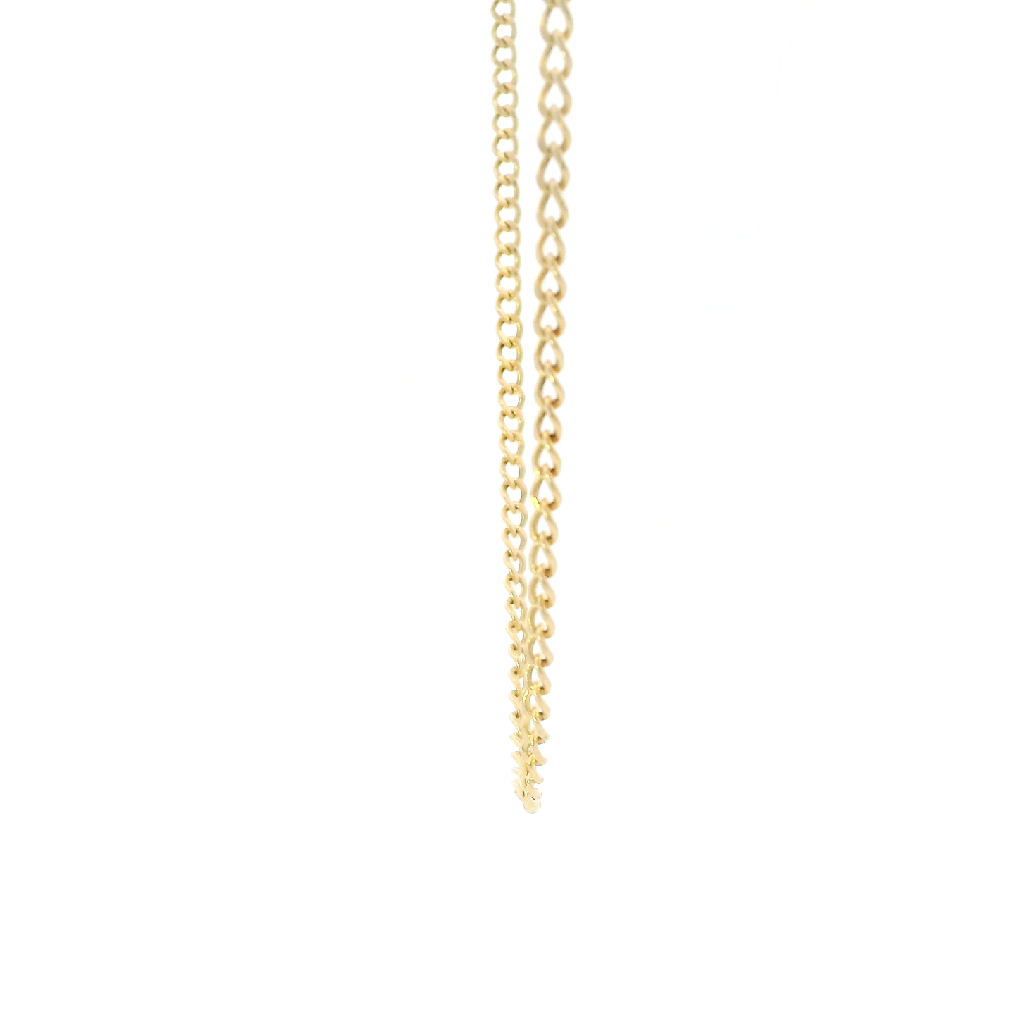 10K Yellow Gold 22.5" Curb Chain