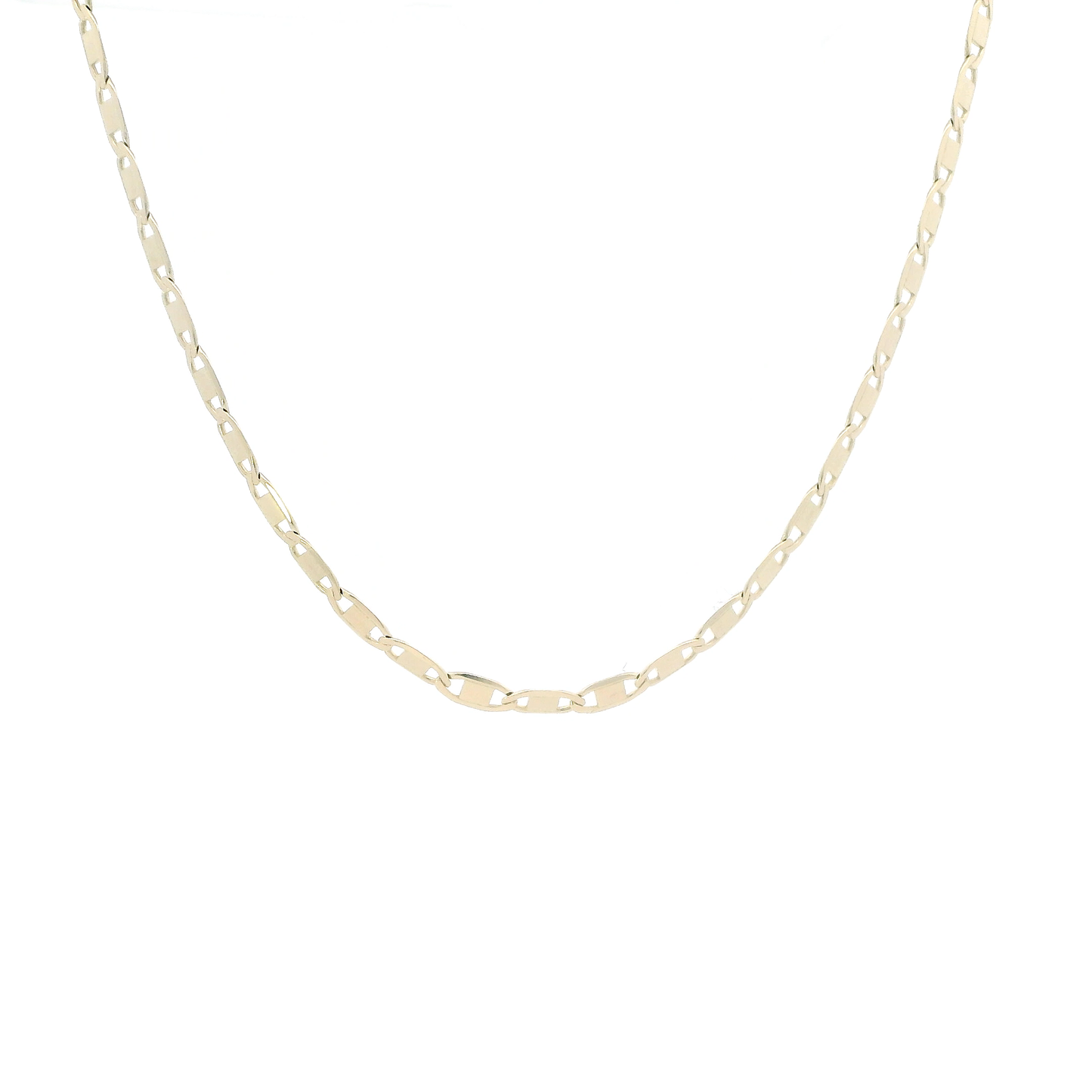 10K Yellow Gold 19.5" Mariner Chain