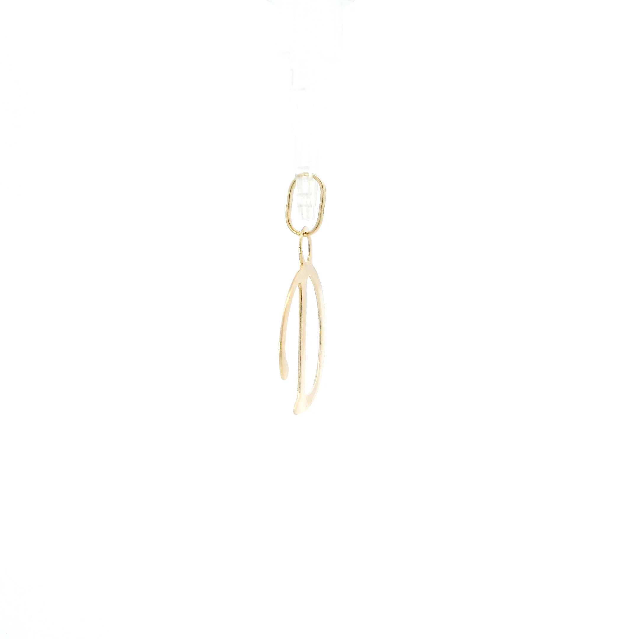 18K Yellow Gold Letter 