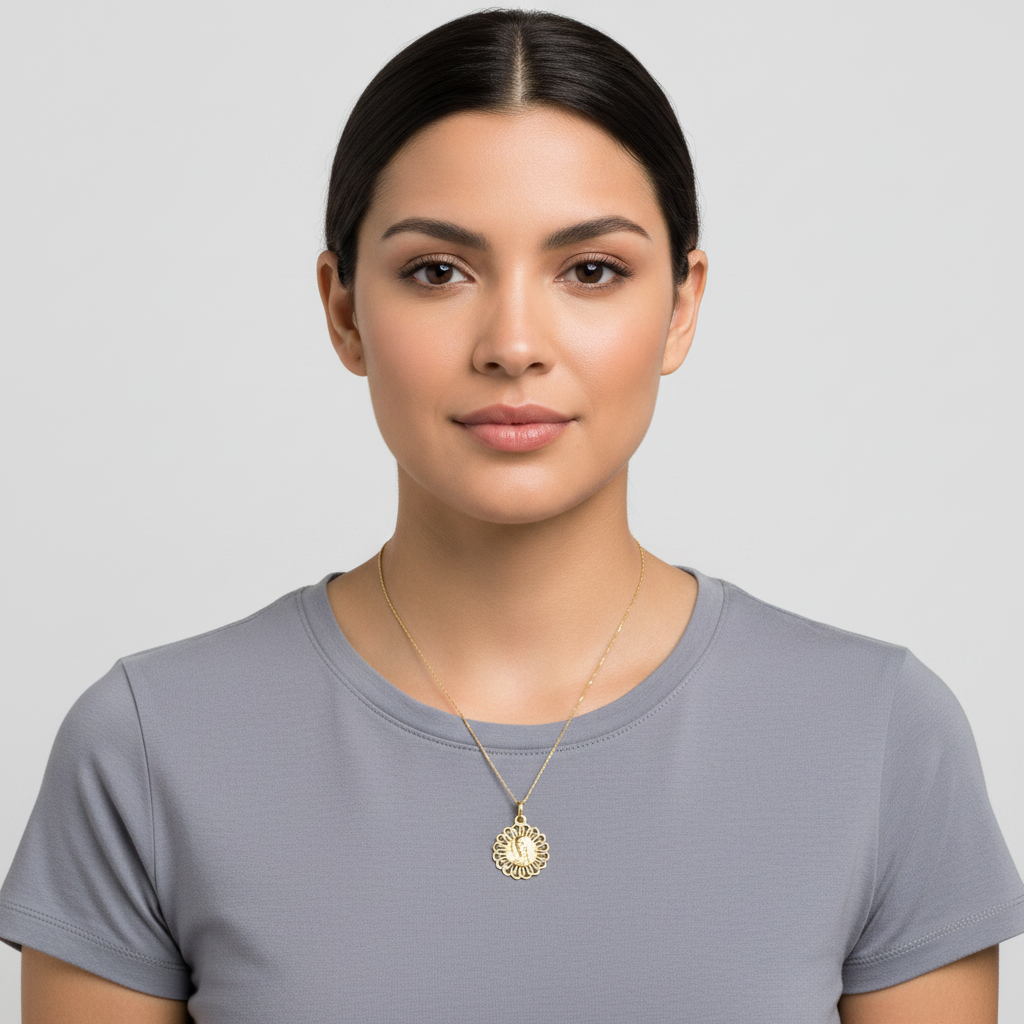 14K Yellow Gold 18.5