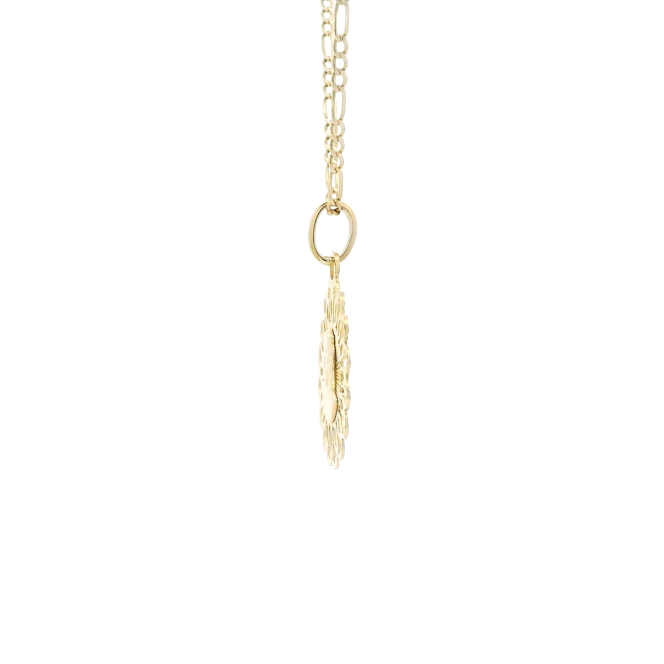14K Yellow Gold 18.5