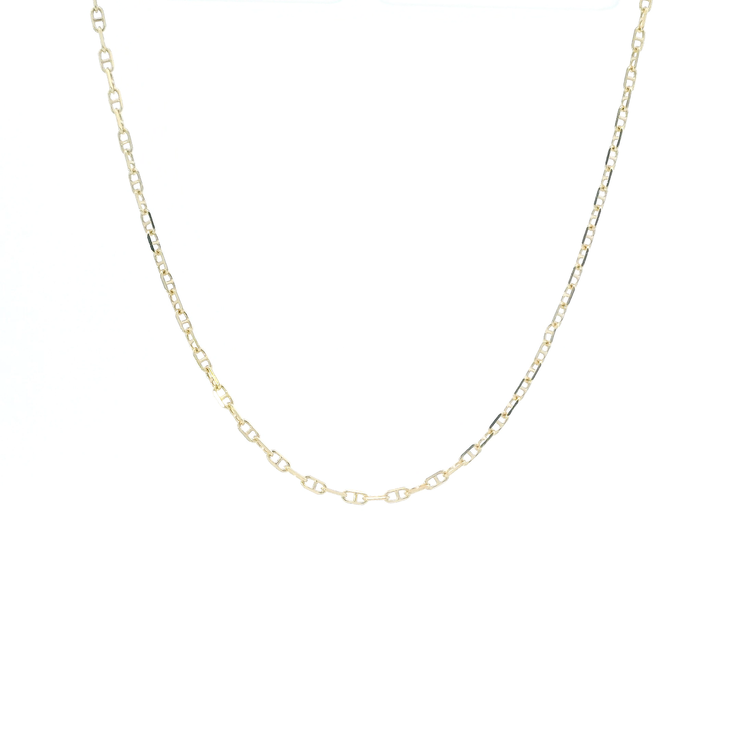 14K Yellow Gold 20" Mariner Chain