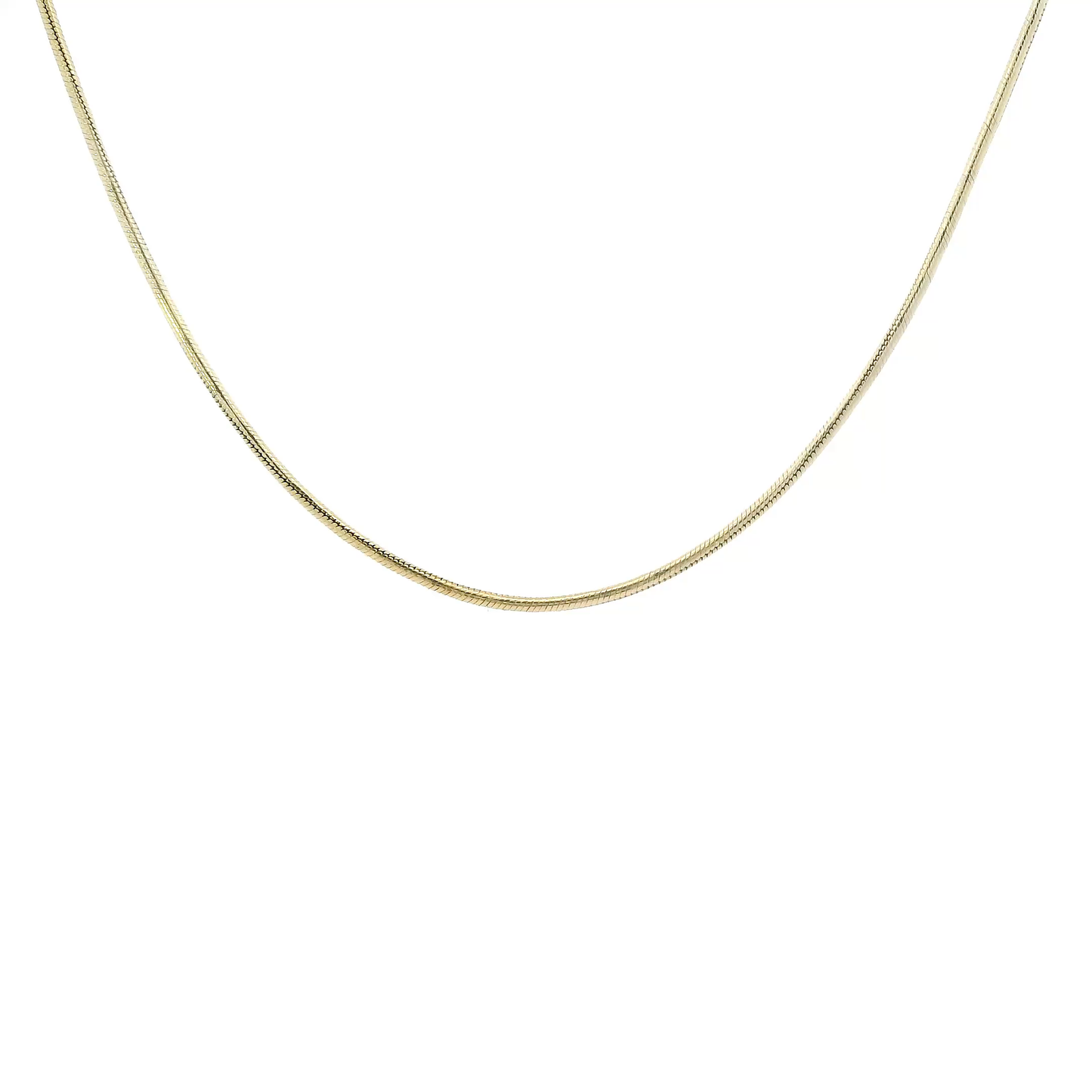 14K Yellow Gold 15" Snake Chain