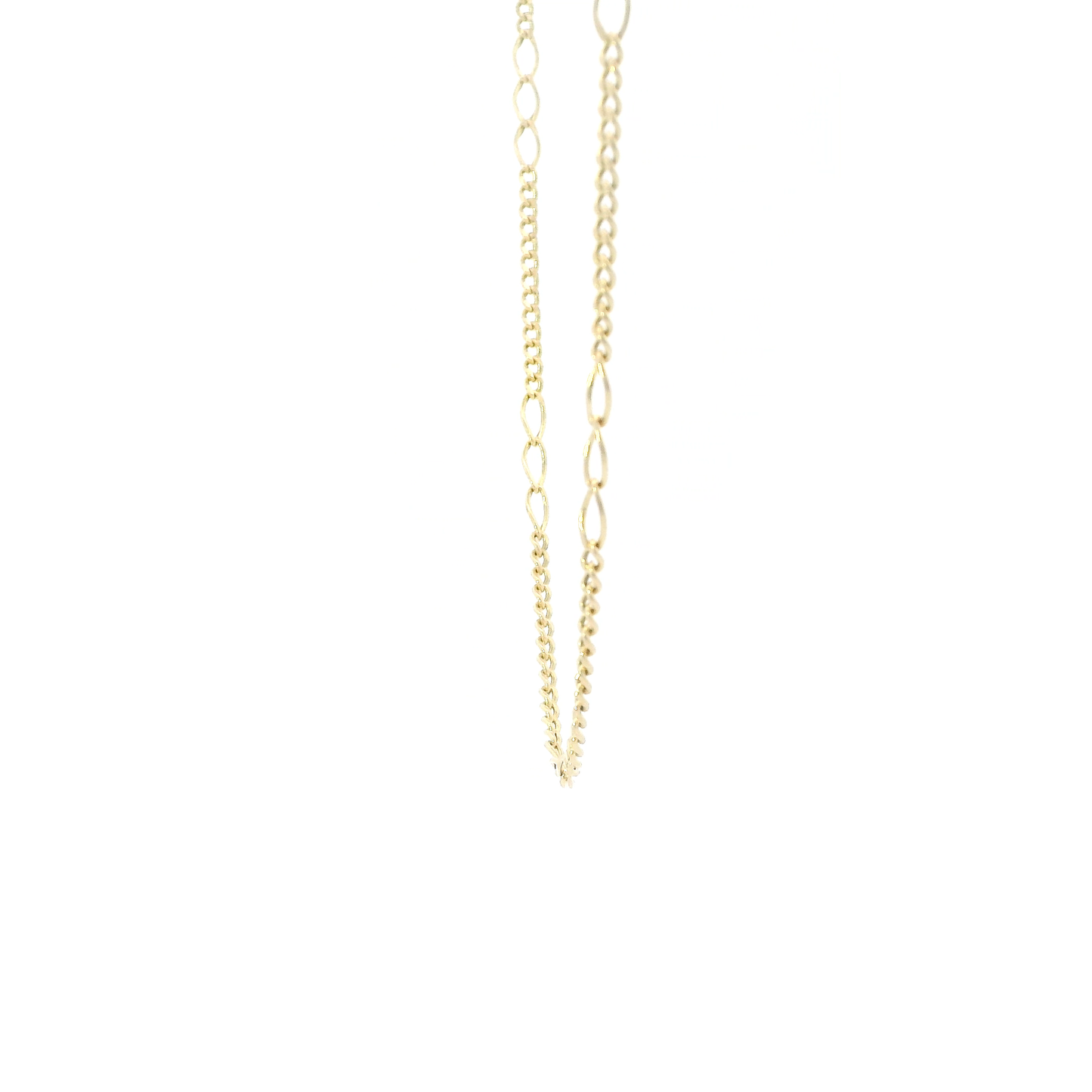 14K Yellow Gold 18" Open/Curb Link Chain