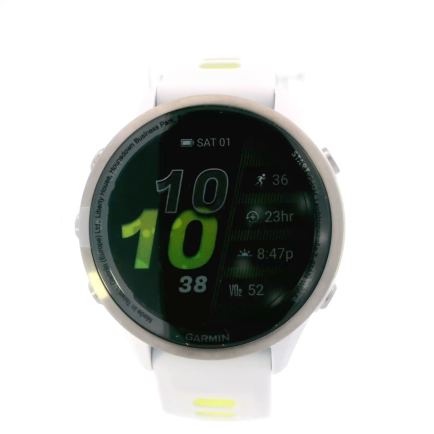 Garmin Forerunner Green & White In Box - A04907