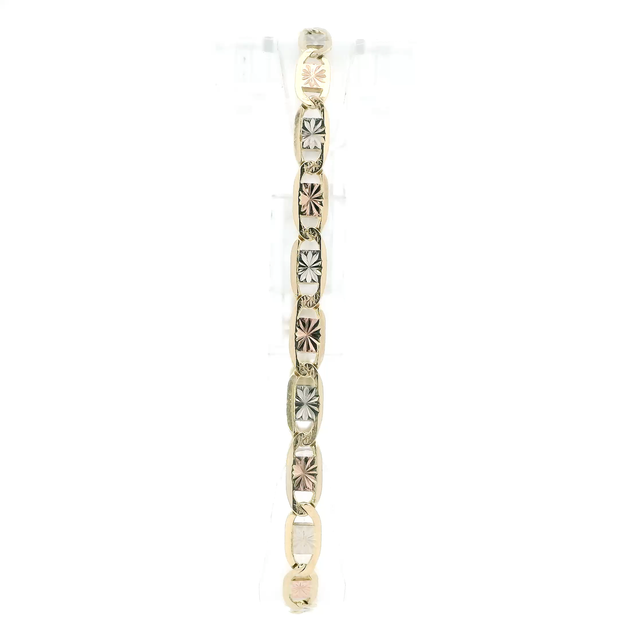 14K Tri Color Gold 8.5