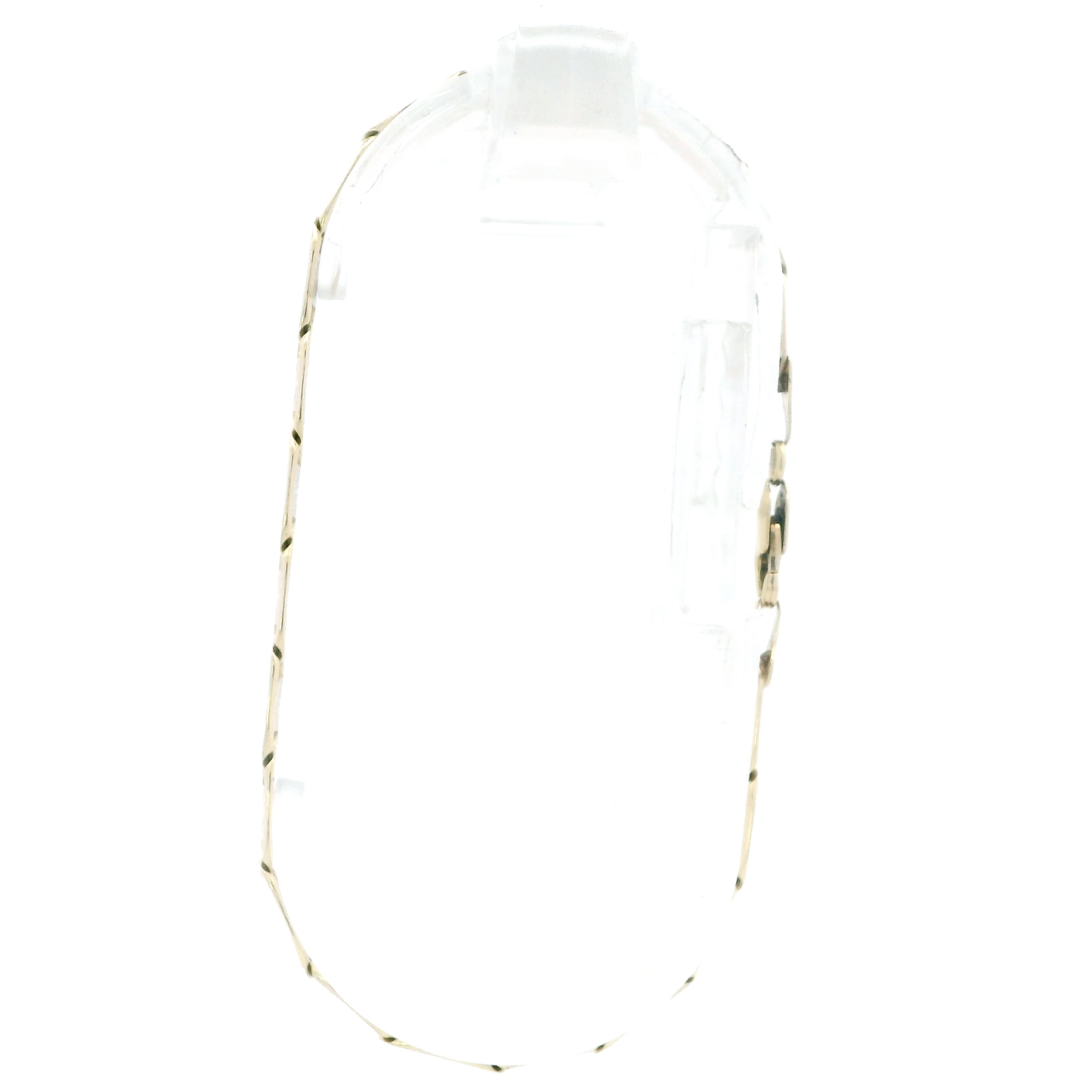 14K Tri Color Gold 8.5" Diamond Cut Valentino Bracelet
