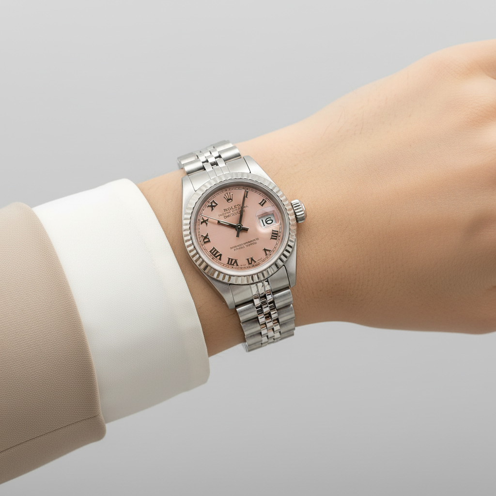 Rolex Datejust Jubilee Champagne Dial Ladies Wristwatch - 69174