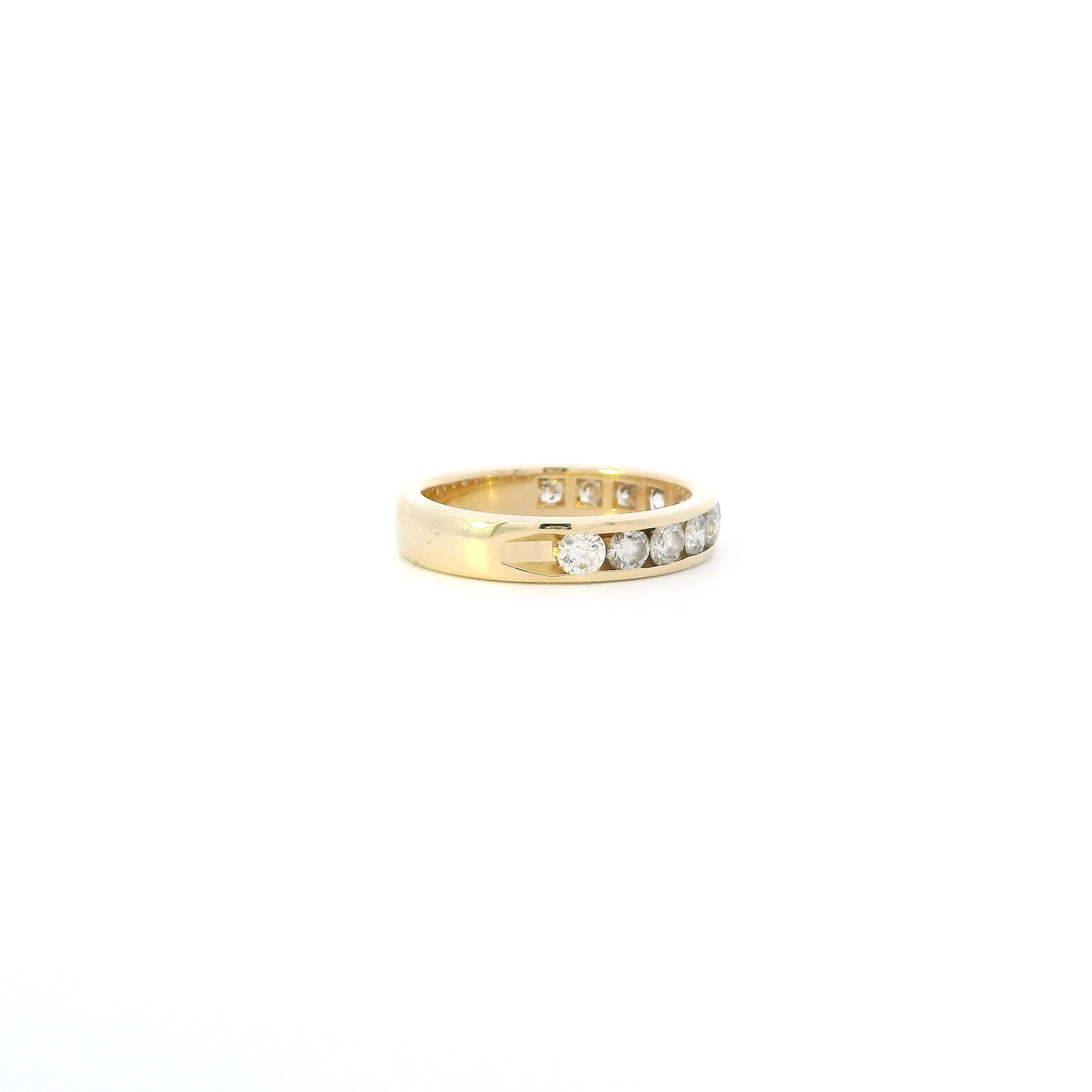 14K Yellow Gold Diamond Womens Ring - 1.00ct