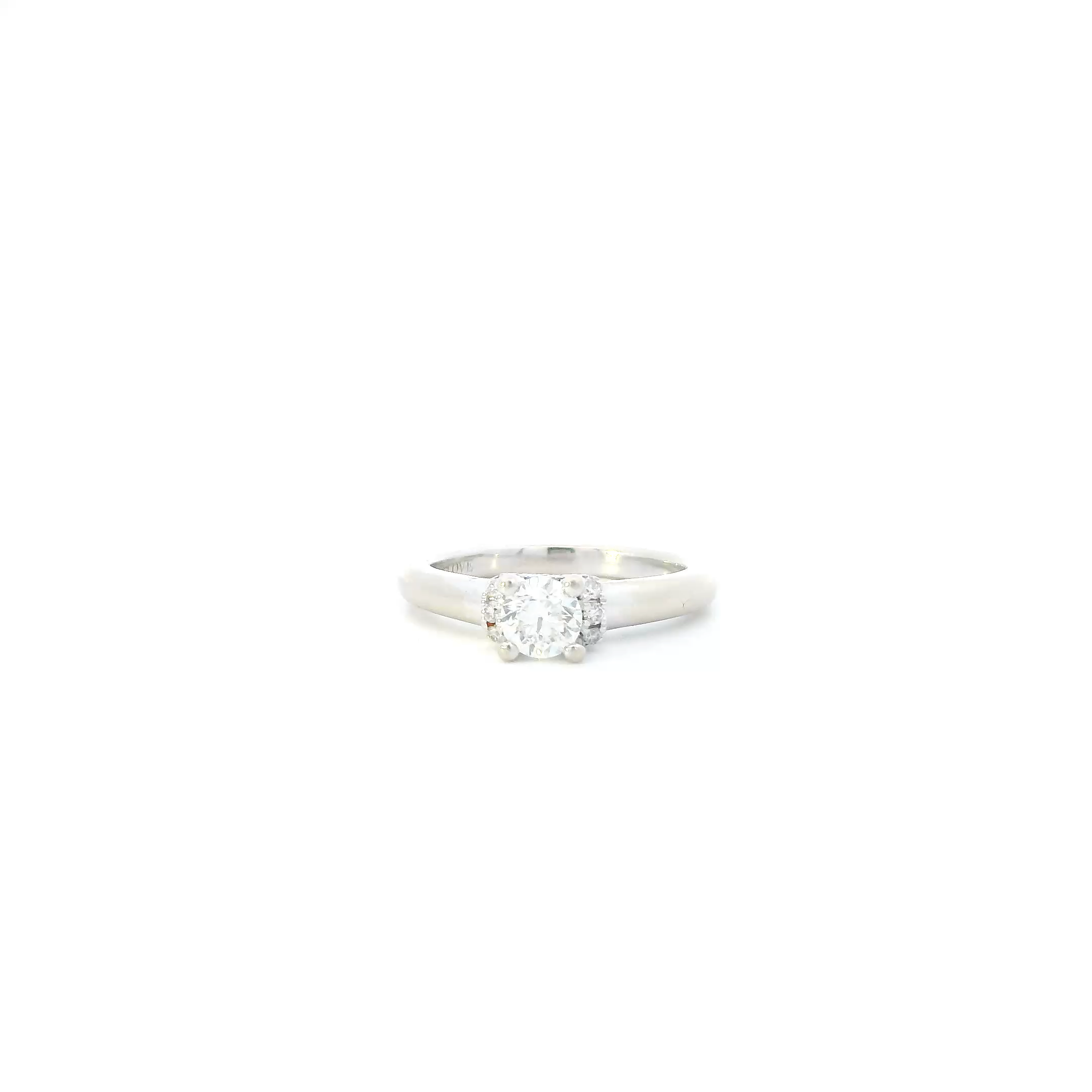 14K White Gold Diamond 