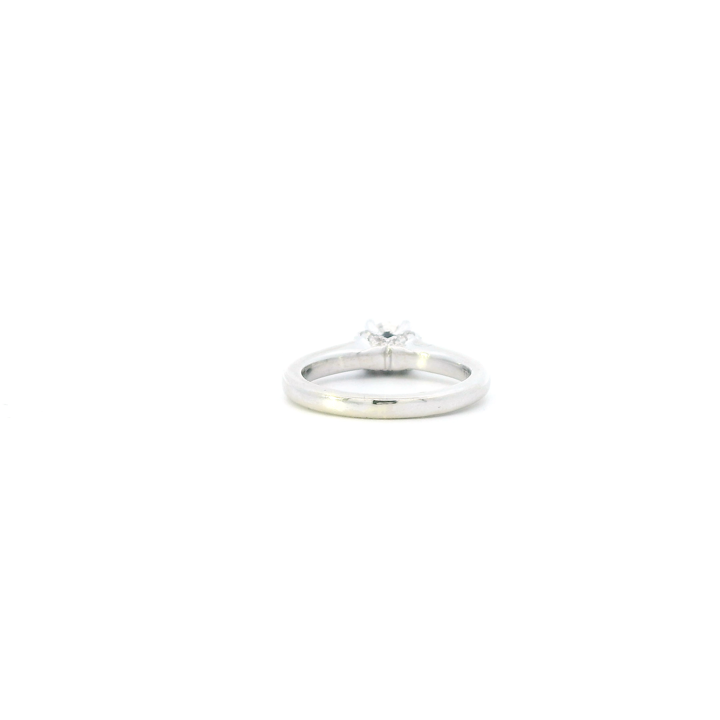 14K White Gold Diamond "Vera Wang Love" Womens Ring - 0.58ct