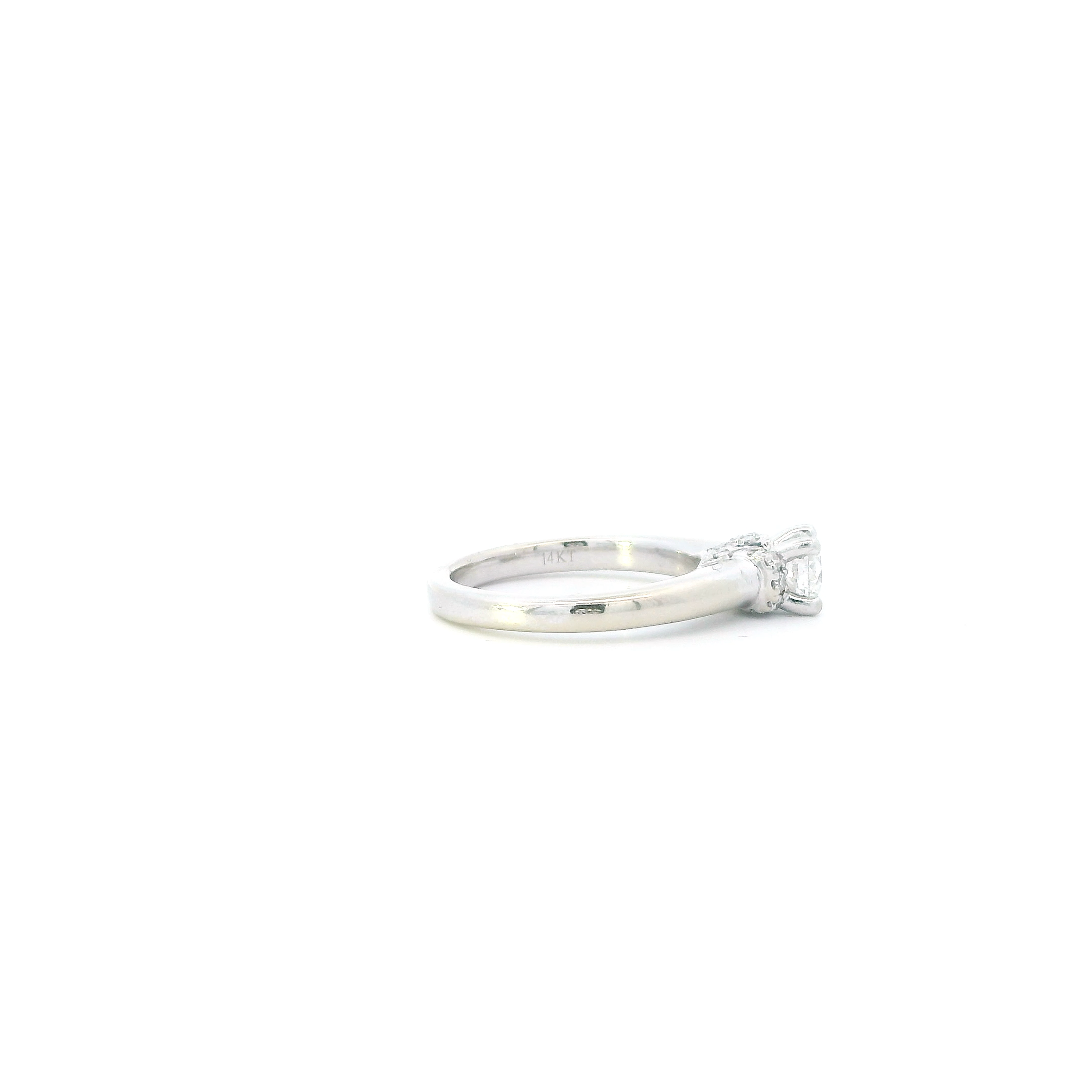14K White Gold Diamond 